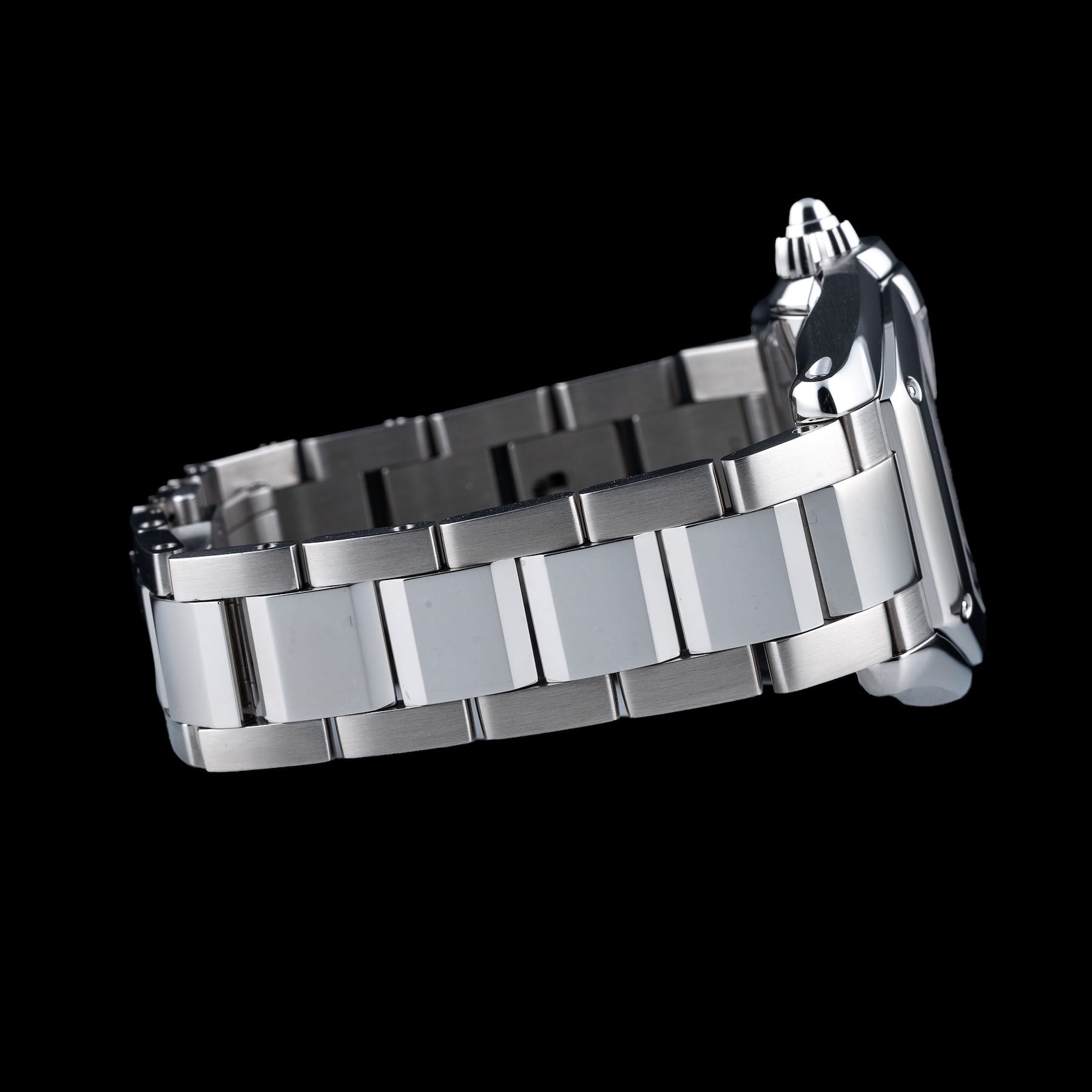 Cartier Roadster Steel White Dial 38mm WSRD0020