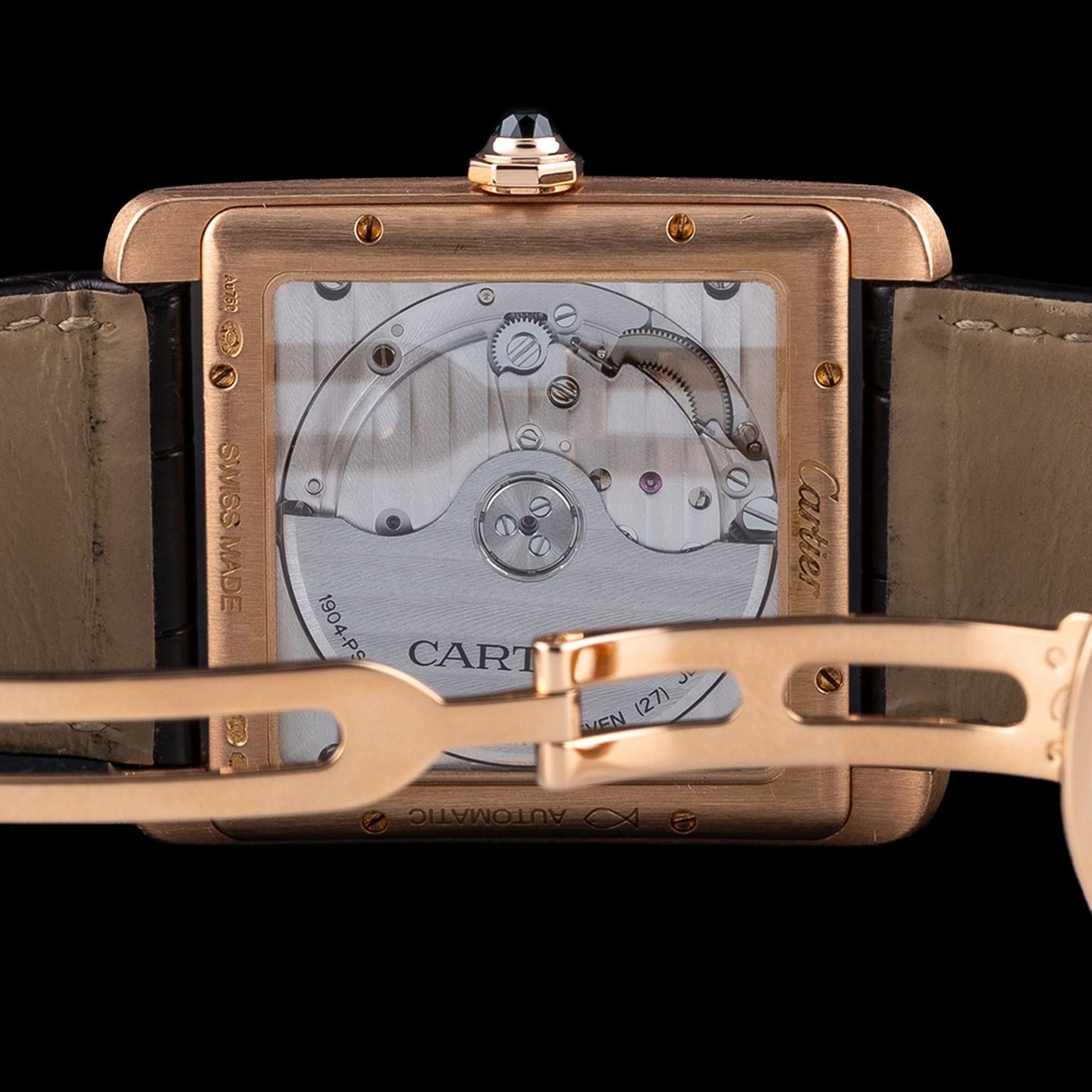Cartier Tank MC W5330001 18k Rose Gold