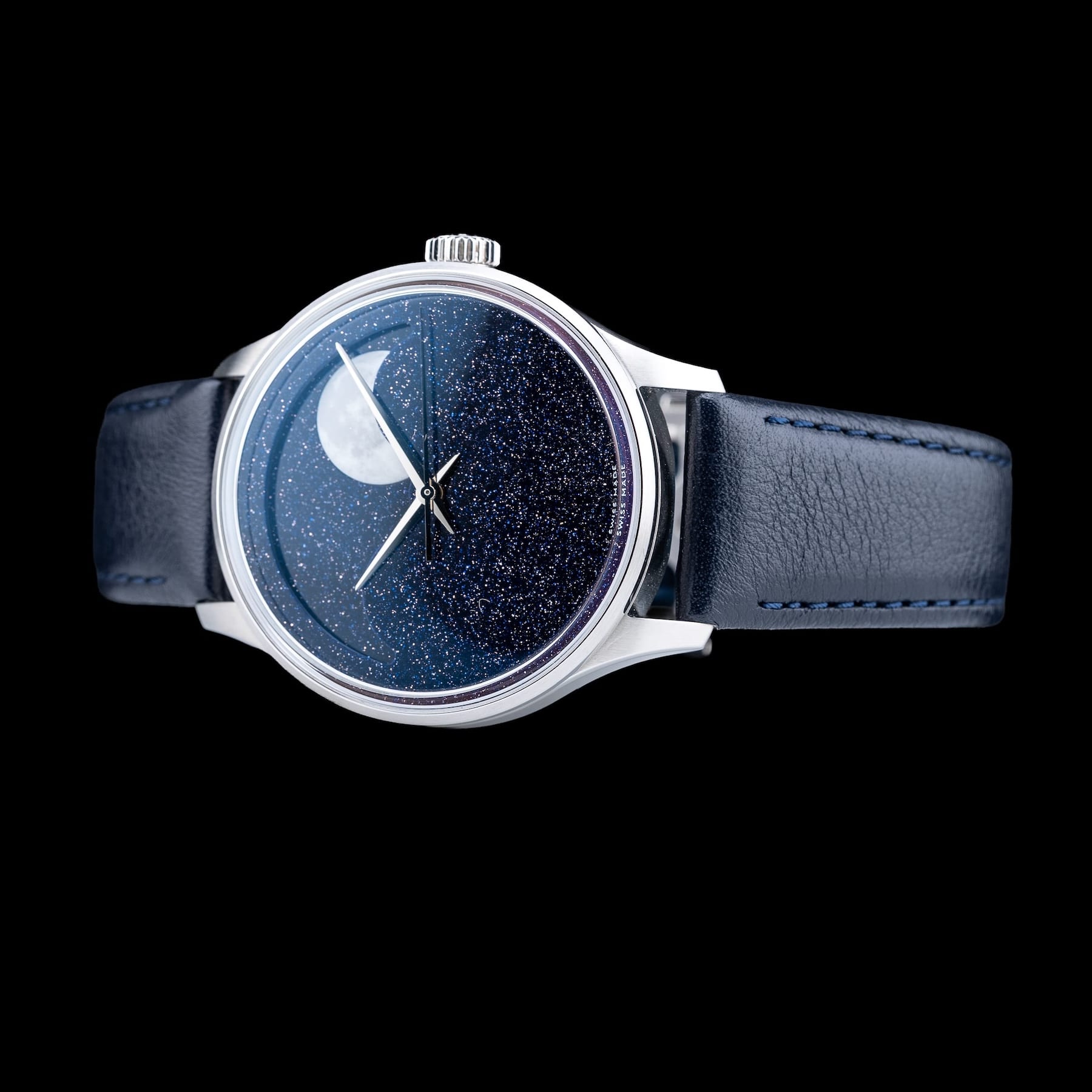 Christopher Ward C01-40AMP-S00B0-B1 C1 Moonphase 40