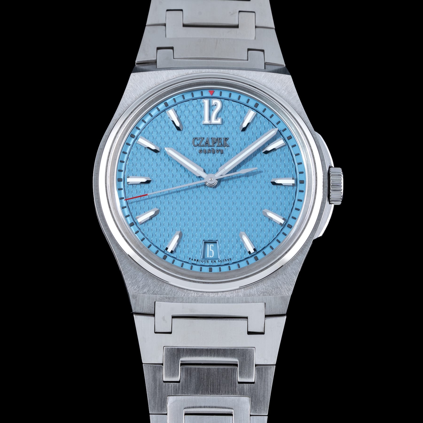 Czapek Antarctique Passage de Drake Glacier Blue