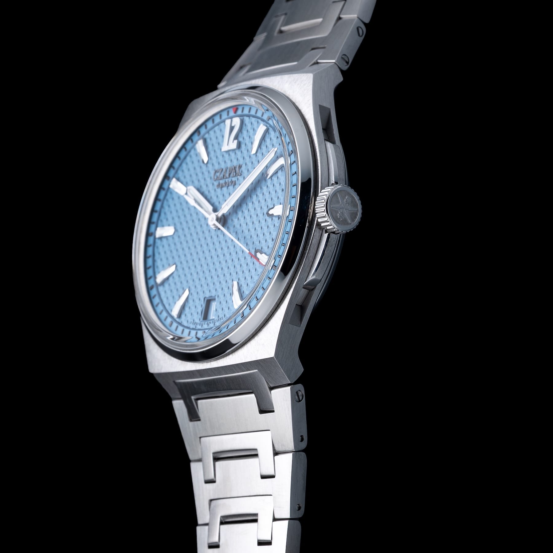 Czapek Antarctique Passage de Drake Glacier Blue
