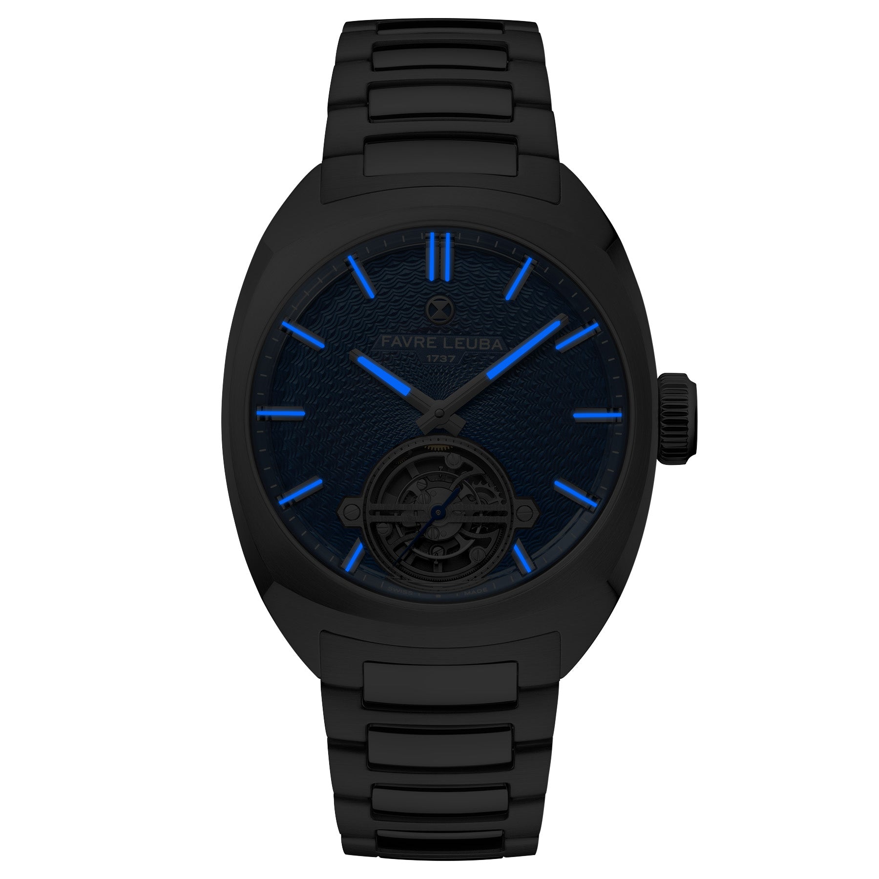 Favre Leuba Chief Tourbillon Blue Dial 00.20103.150.02.200