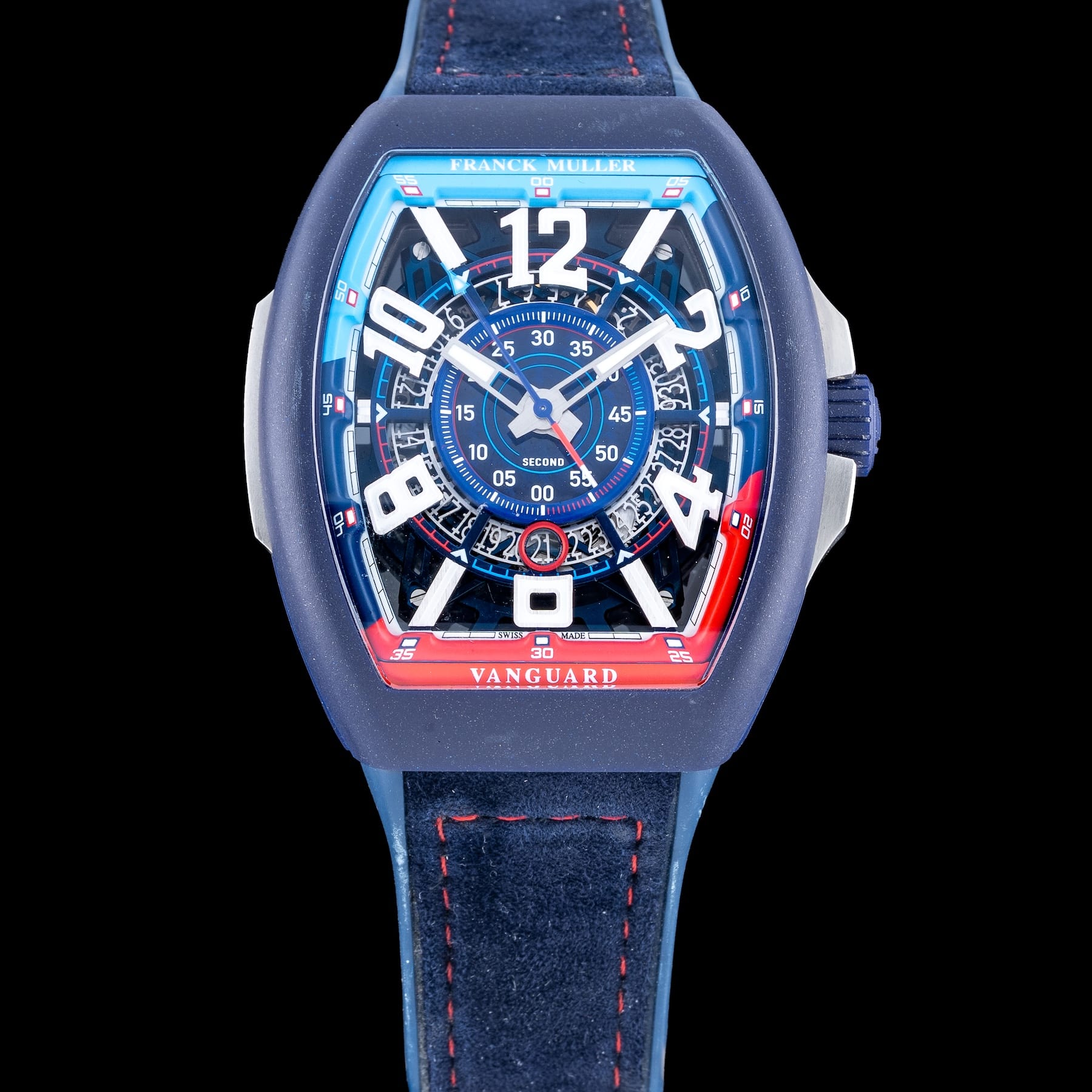 Vanguard Check Franck Muller Vanguard Racing Bill Auberlen Edition V45 SCDT RCG MTBL ...
