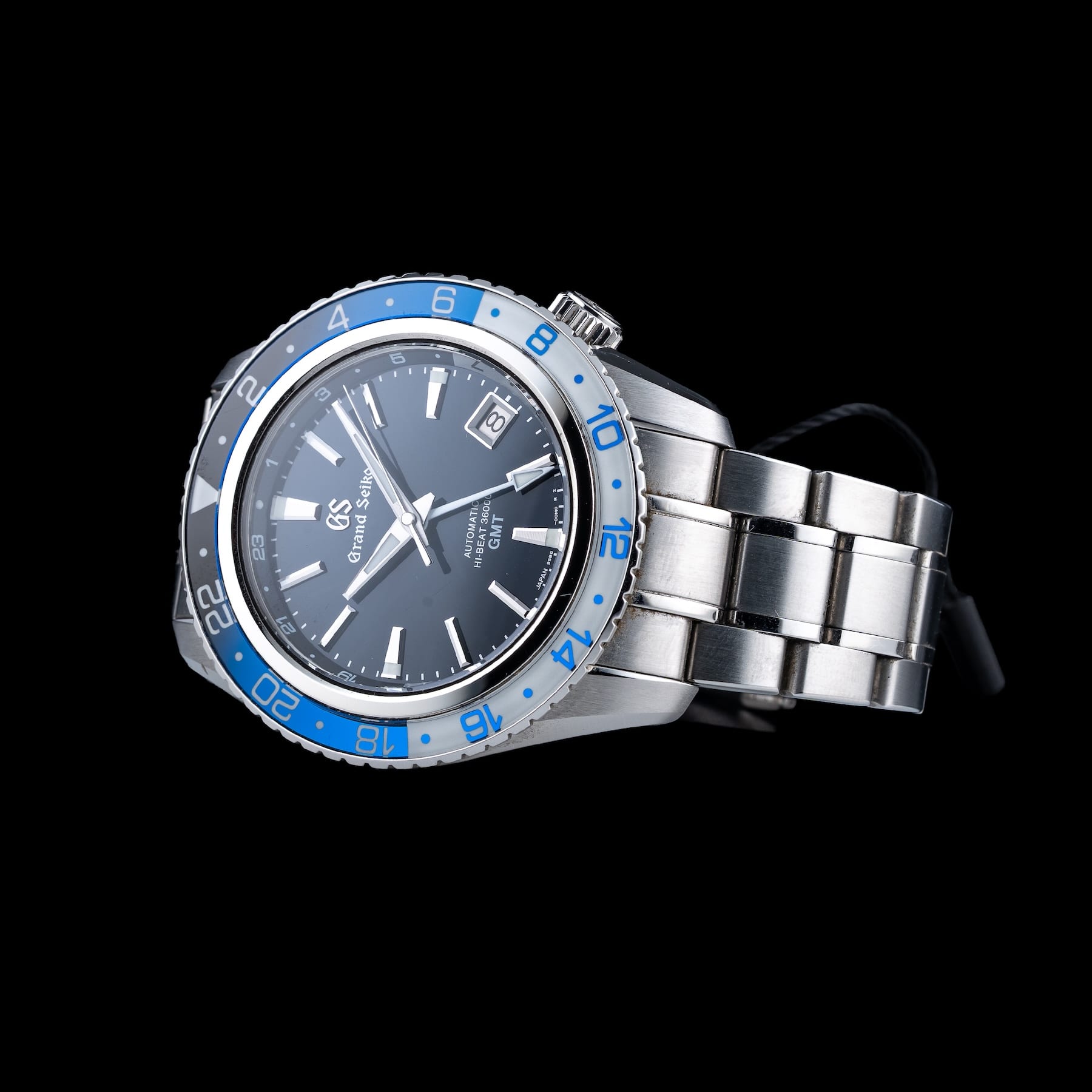 Grand Seiko SBGJ237 Sport GMT Hi-Beat Blue and White