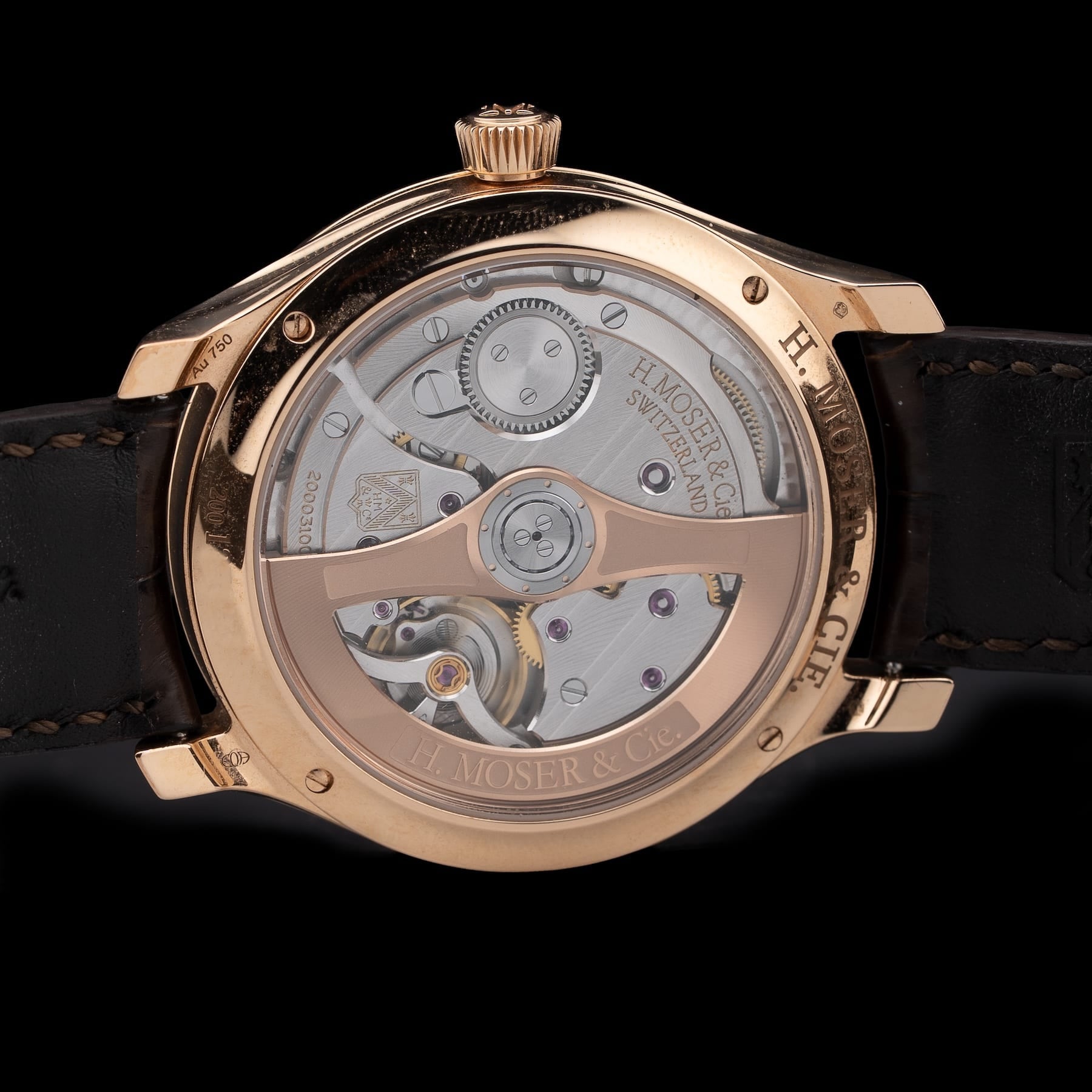 H. Moser & Cie. Endeavour Centre Seconds Vantablack