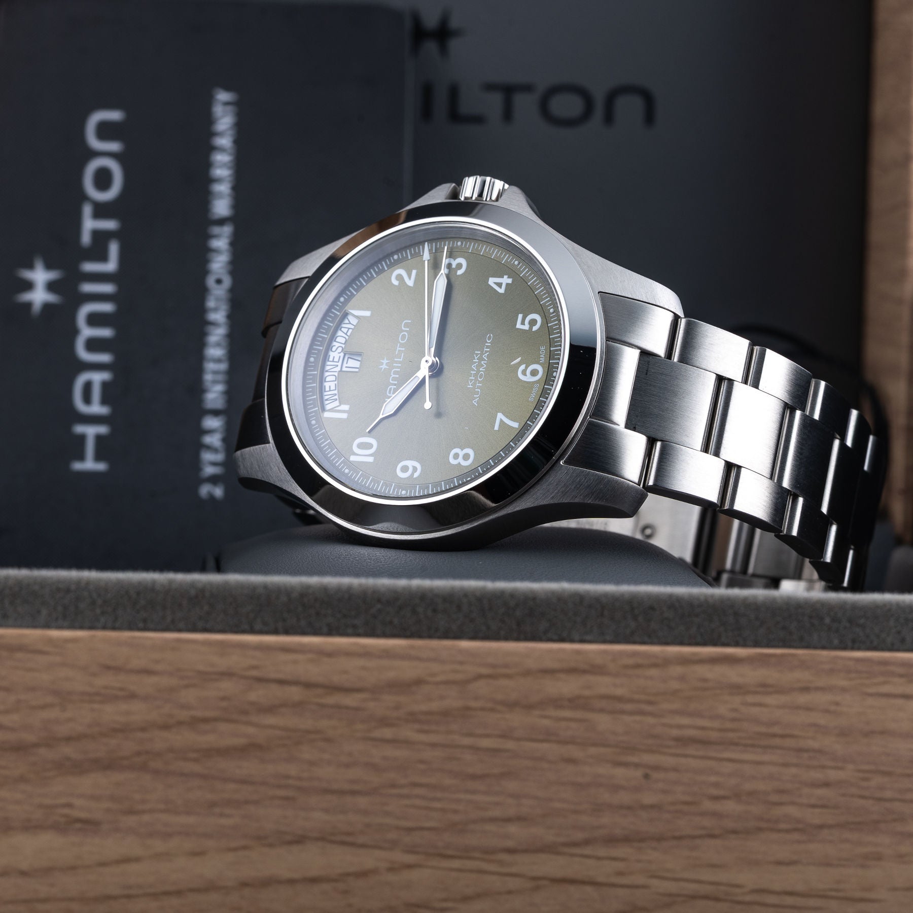 Hamilton H64475160 Khaki Field 40mm