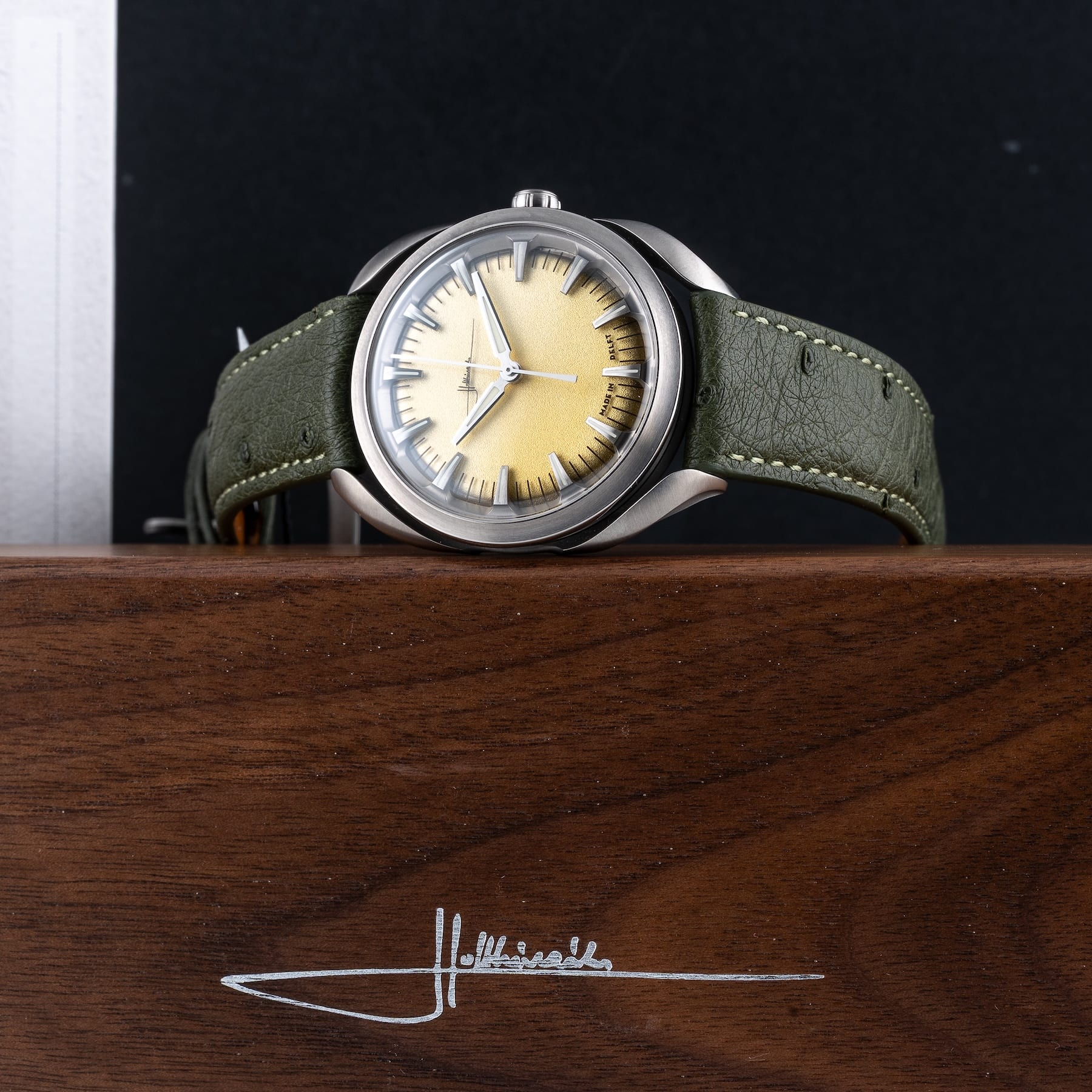 Holthinrichs Signature Ornament 14k Pale Gold