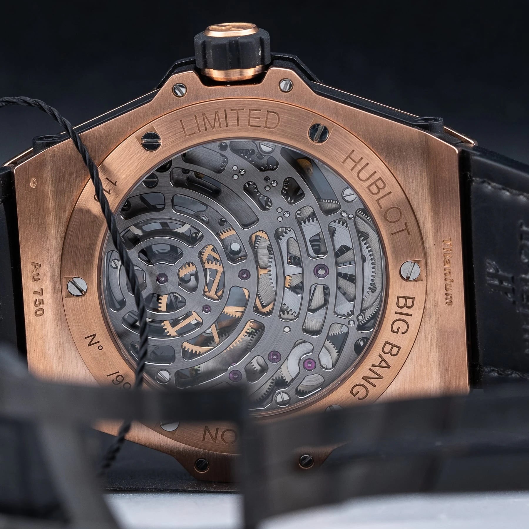 Hublot Big Bang Tourbillon Power Reserve 5 Days King Gold 45mm Watch 405.OX.0138.LR