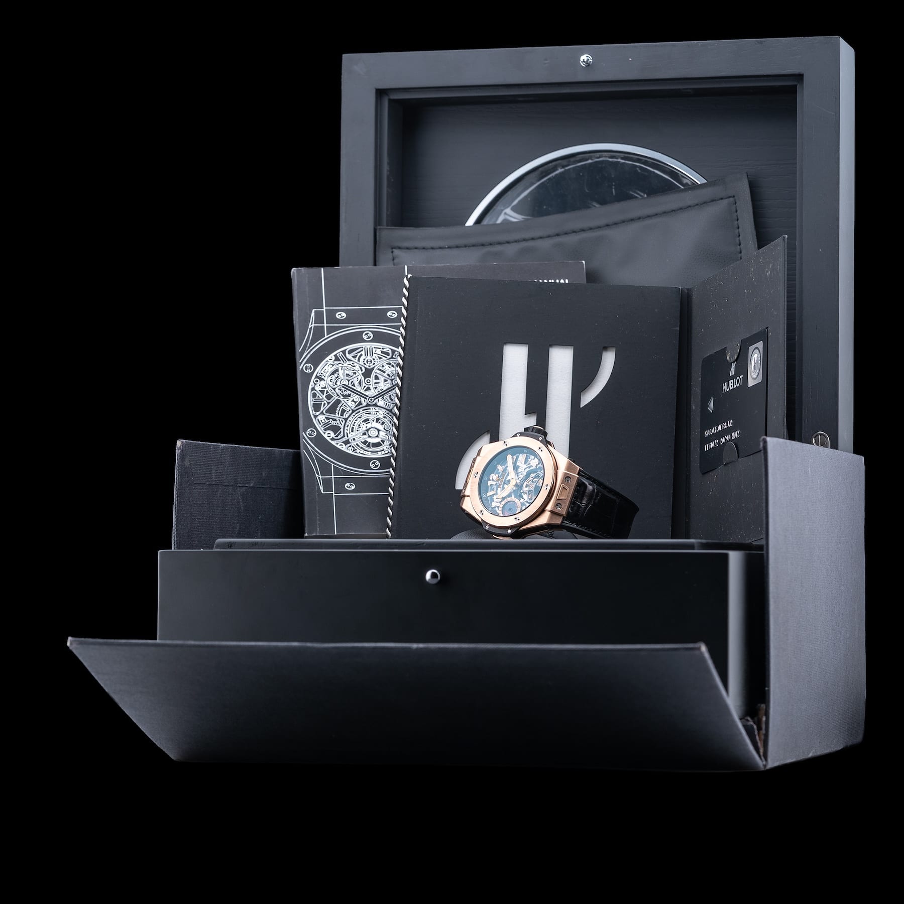 Hublot Big Bang Tourbillon Power Reserve 5 Days King Gold 45mm Watch 405.OX.0138.LR