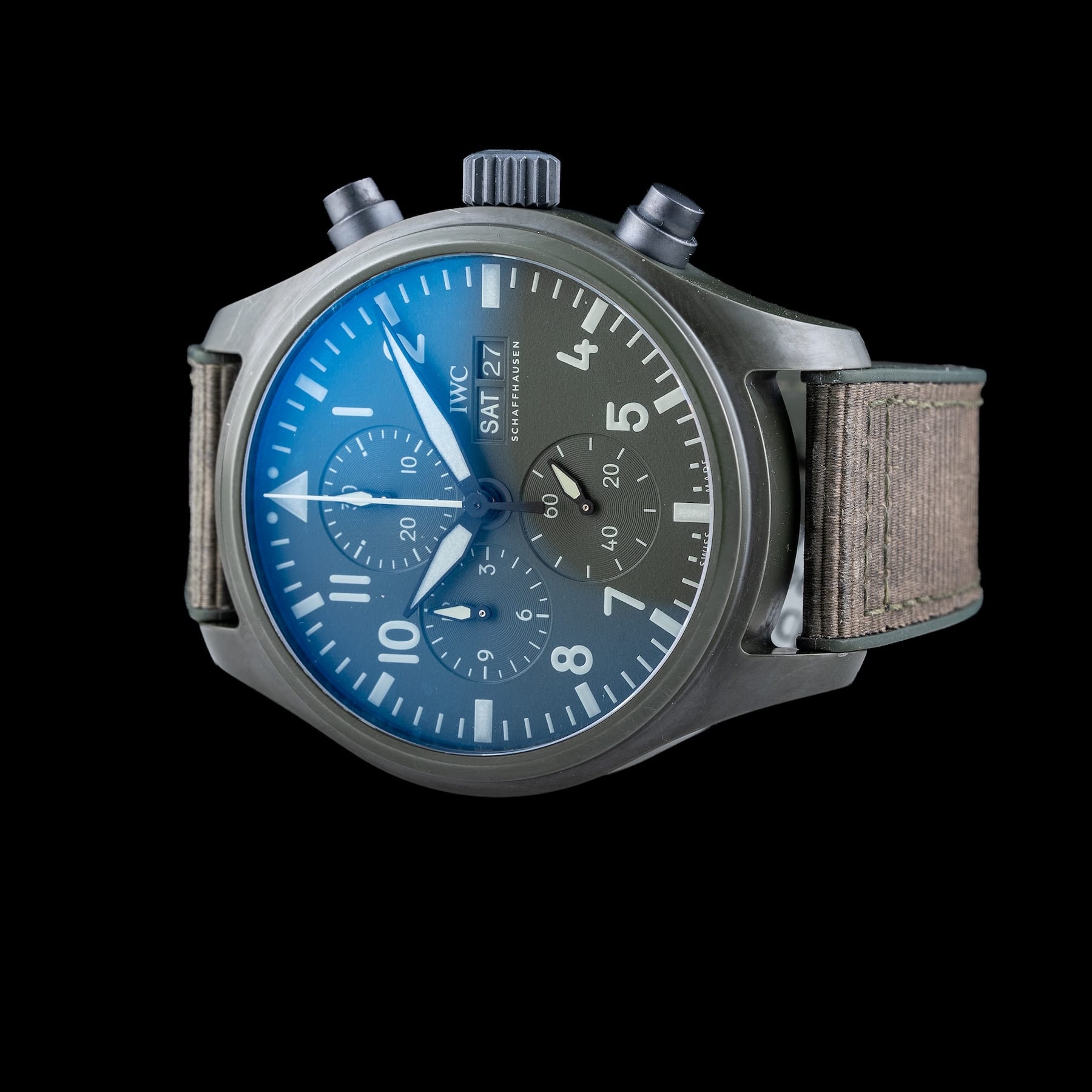 IWC Pilot’s Watch Chronograph TOP GUN Edition “Woodland” IW389106