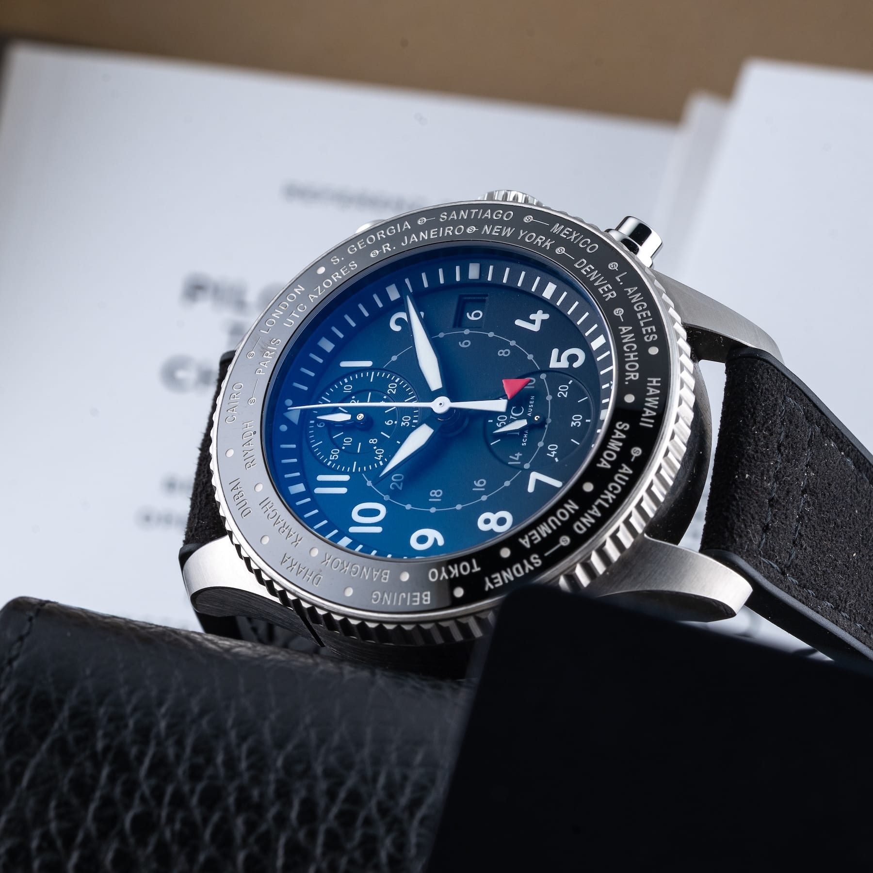IWC Pilot’s Watch Timezoner Chronograph IW395001