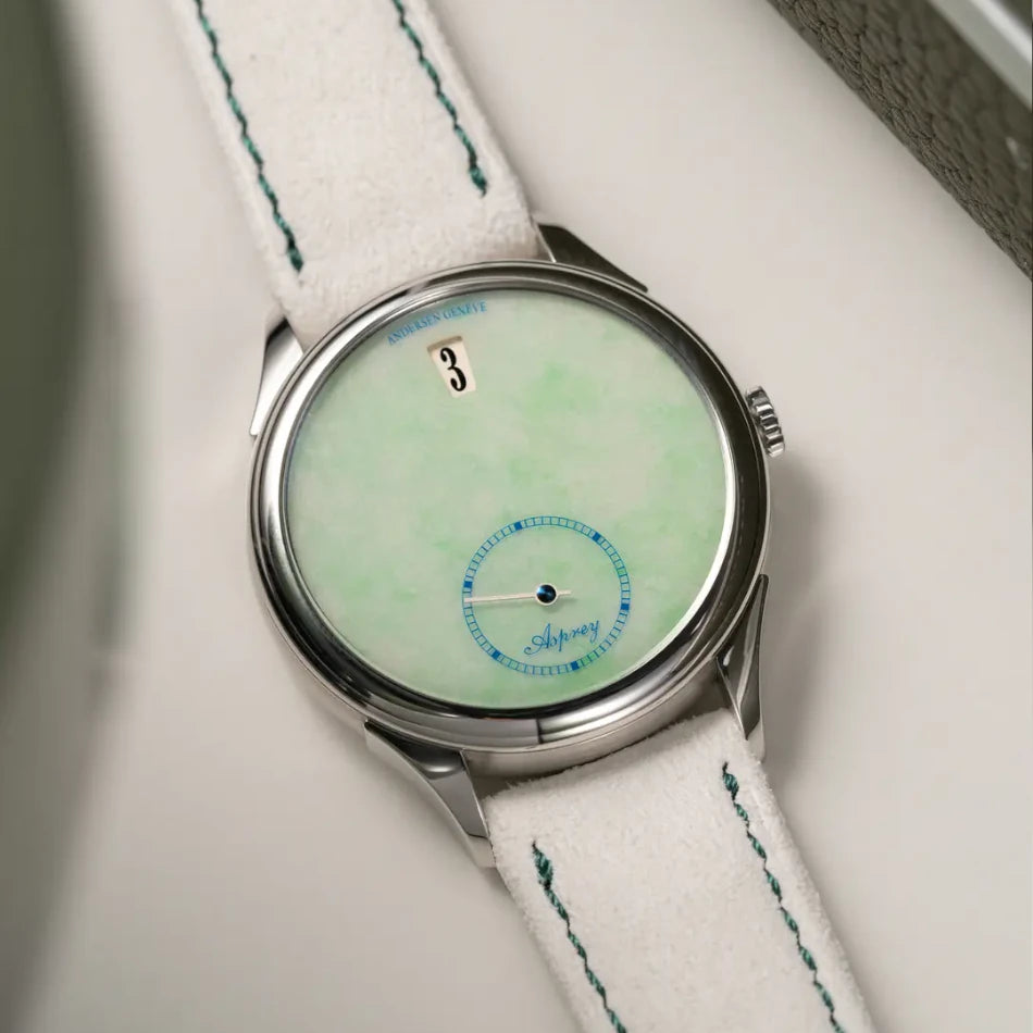 Andersen Genève Jumping Hours Burma Jade Asprey