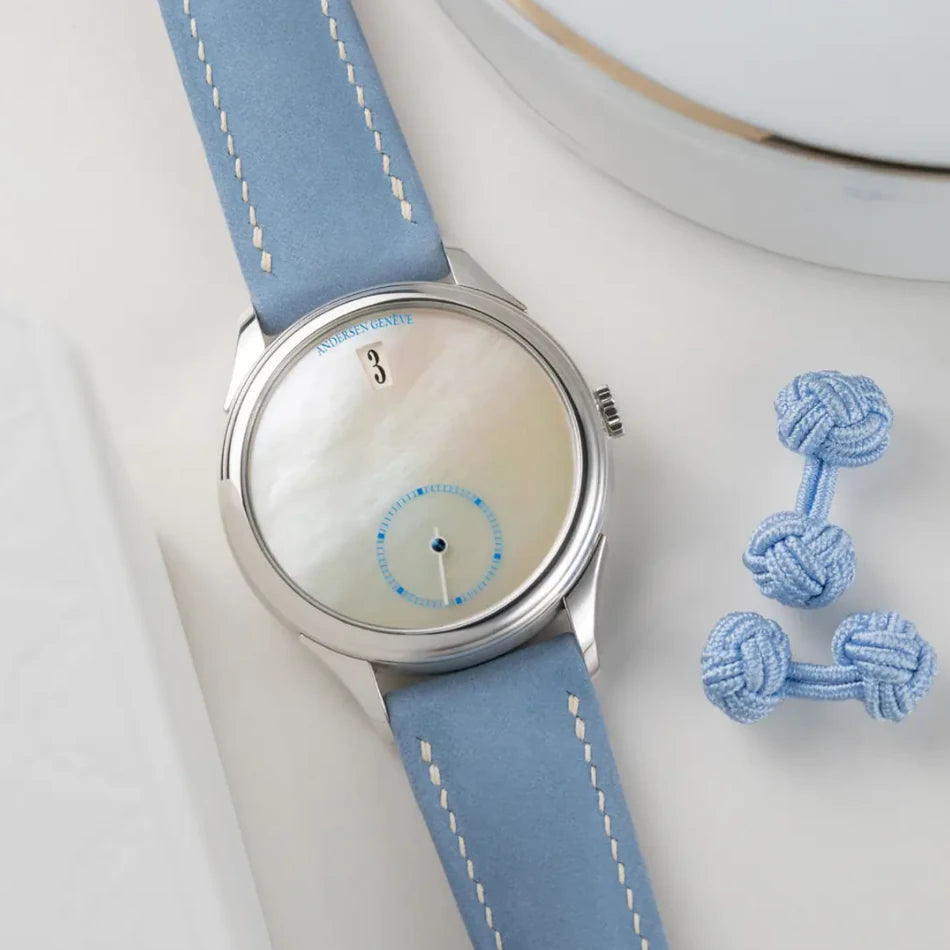 Andersen Genève Jumping Hours Mother of Pearl