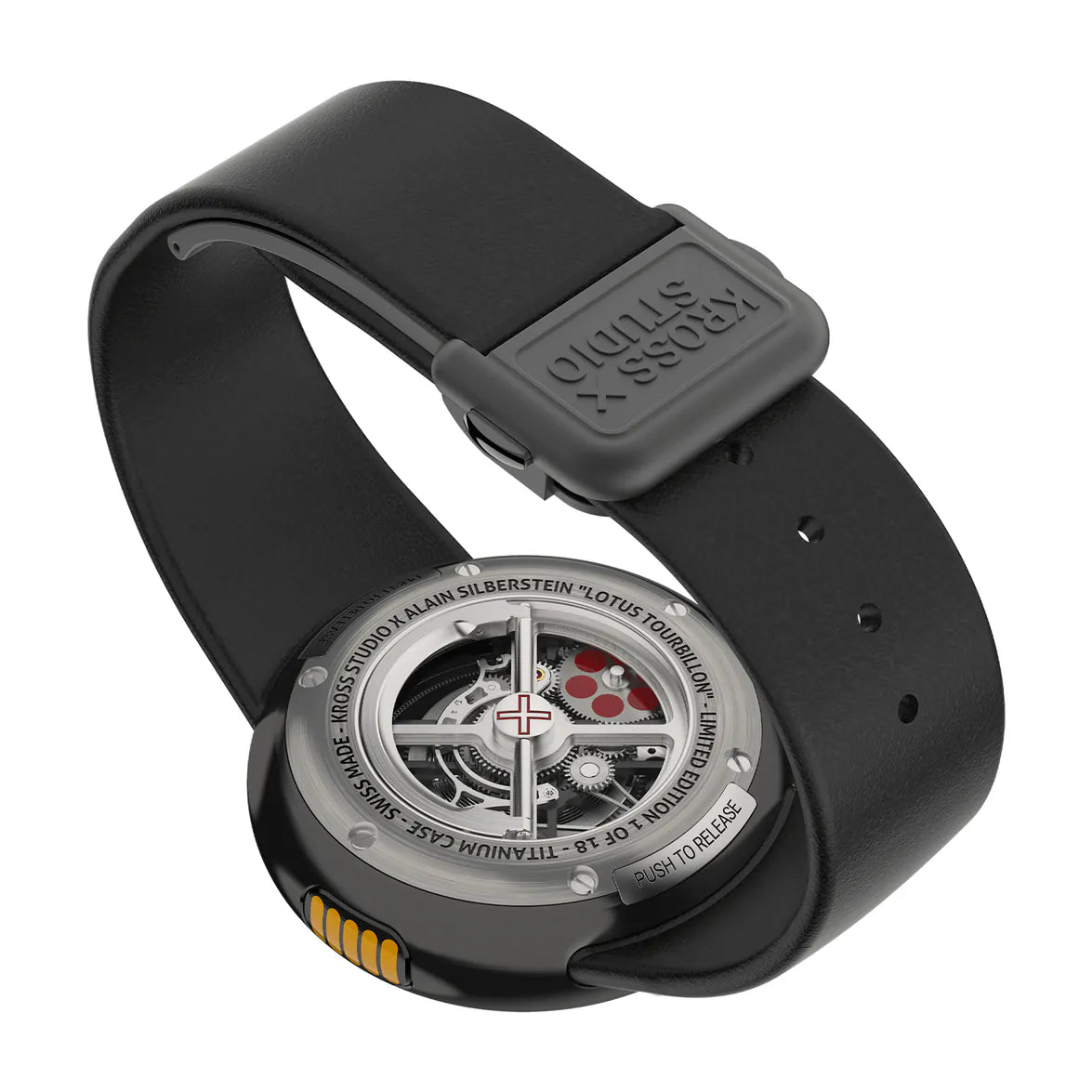 Marco Tedeschi Lotus Collector Set Black Titanium Central Tourbillon