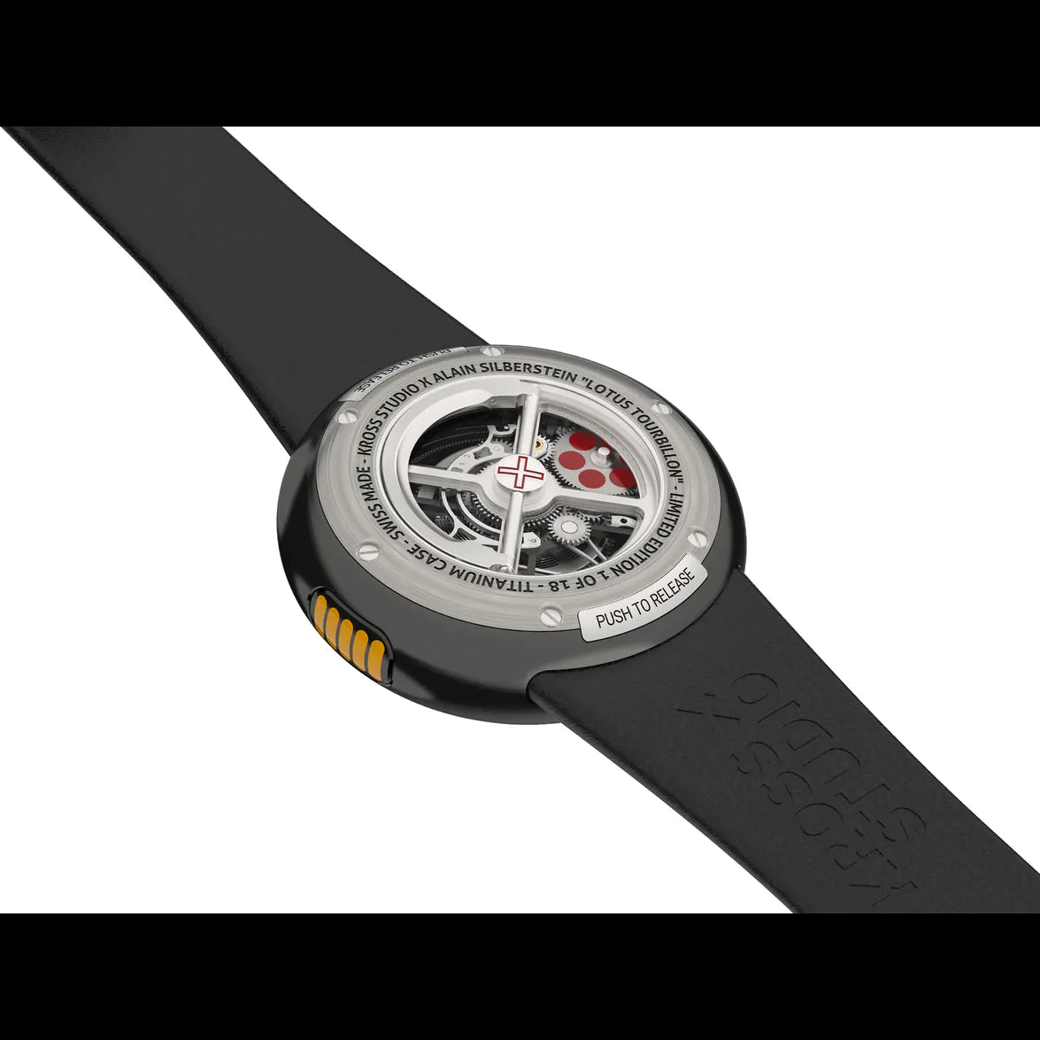 Marco Tedeschi Lotus Collector Set Black Titanium Central Tourbillon