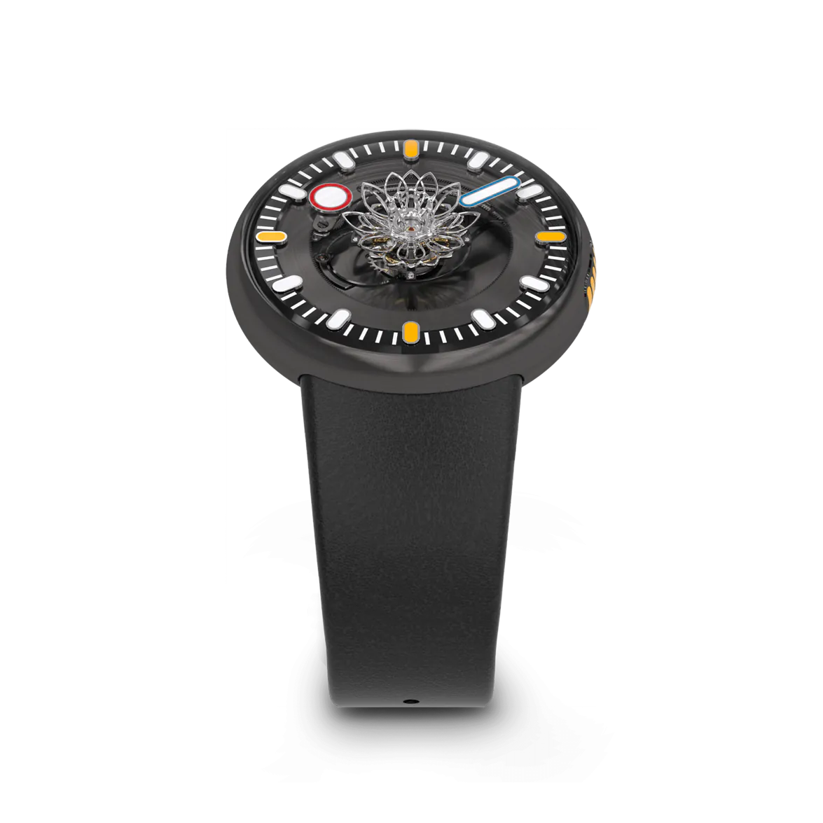 Marco Tedeschi Lotus Collector Set Black Titanium Central Tourbillon