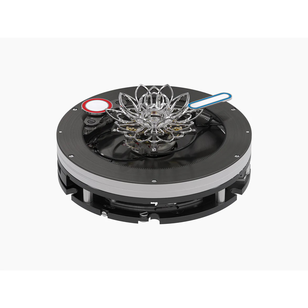 Marco Tedeschi Lotus Collector Set Black Titanium Central Tourbillon
