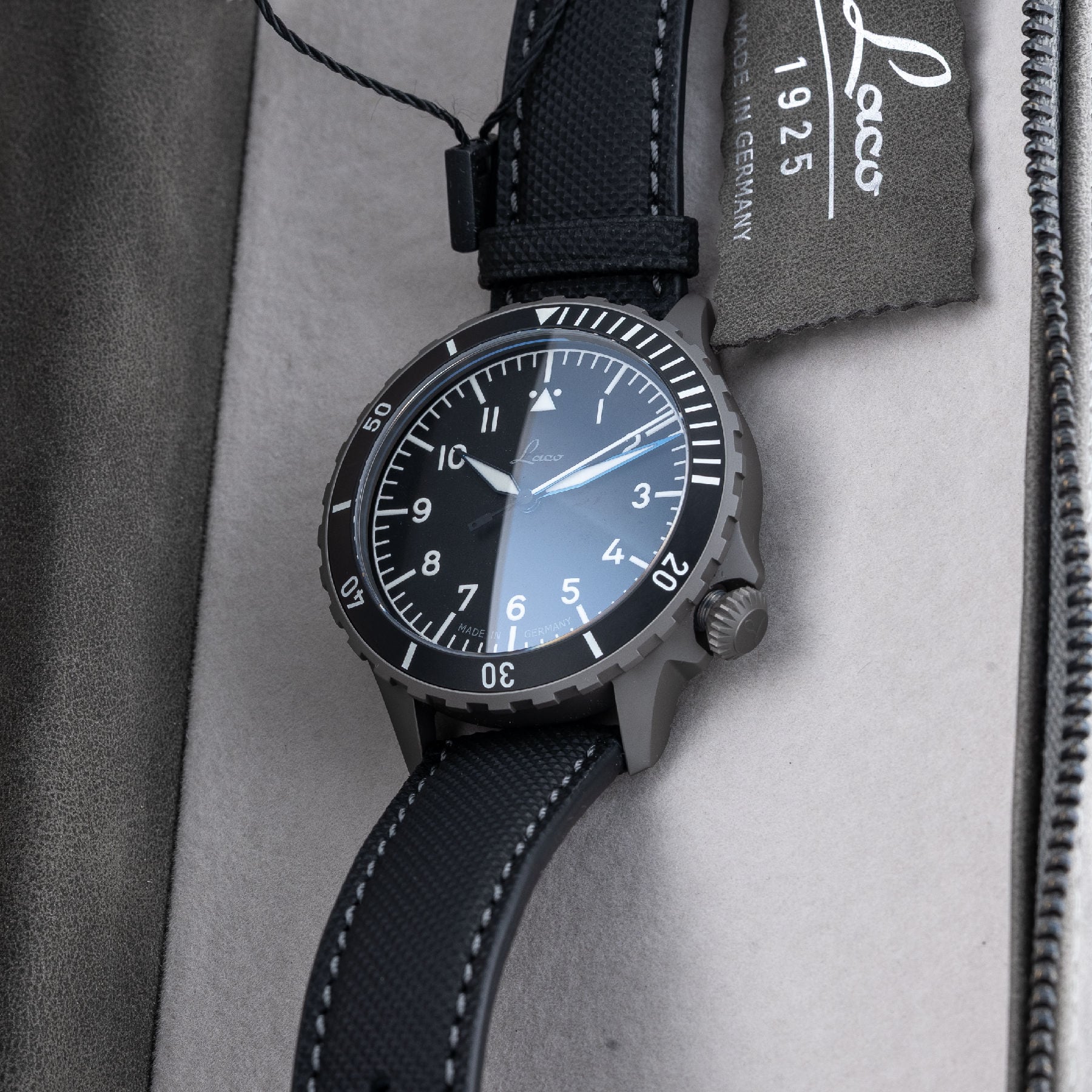 Laco 862192 Pilot Watch Köln Grau