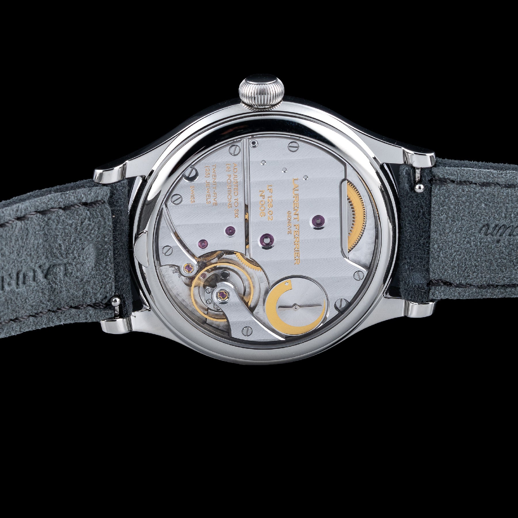 Laurent Ferrier LCF039.AC.C1WC Classic Moon SS Blue Dial