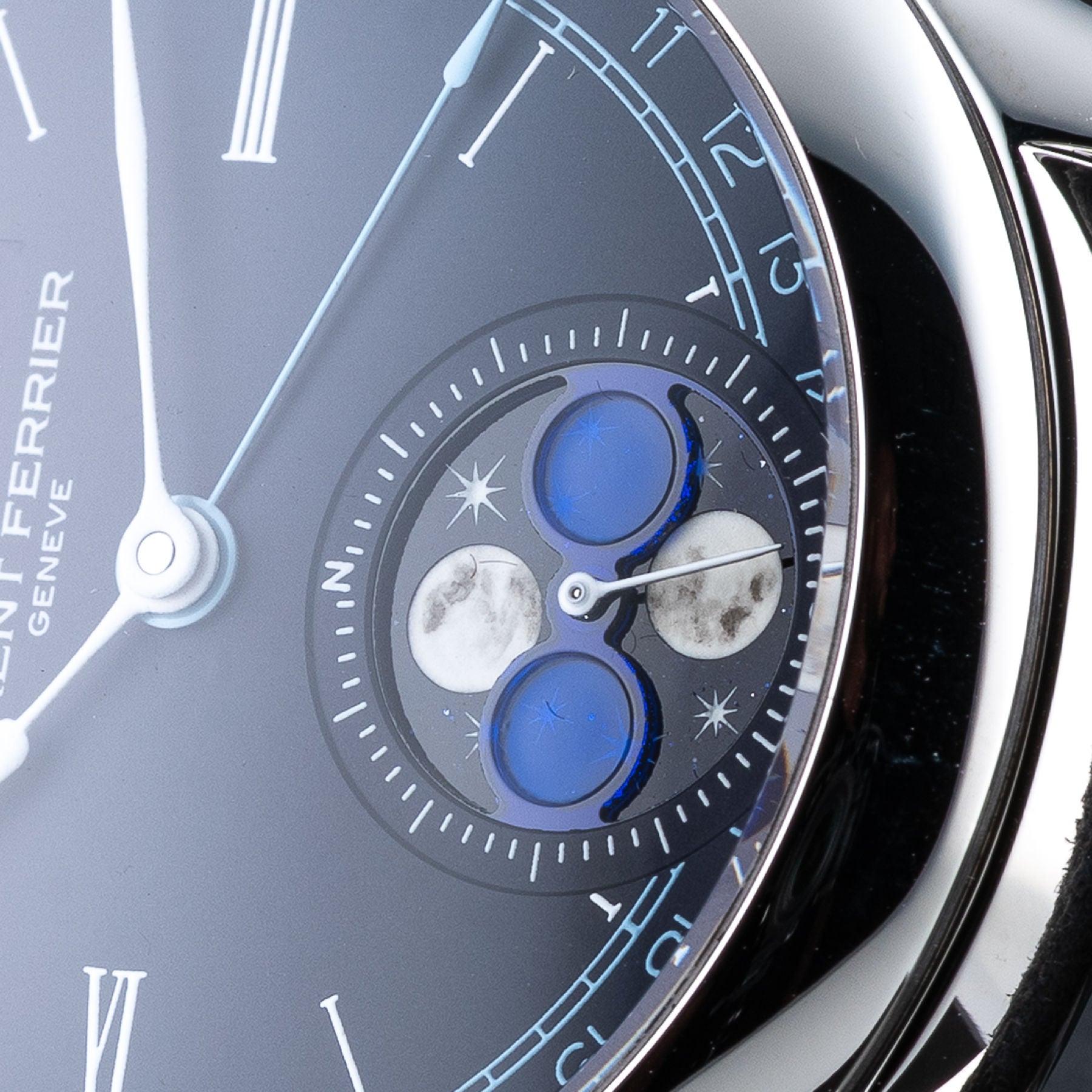 Laurent Ferrier LCF039.AC.C1WC Classic Moon SS Blue Dial