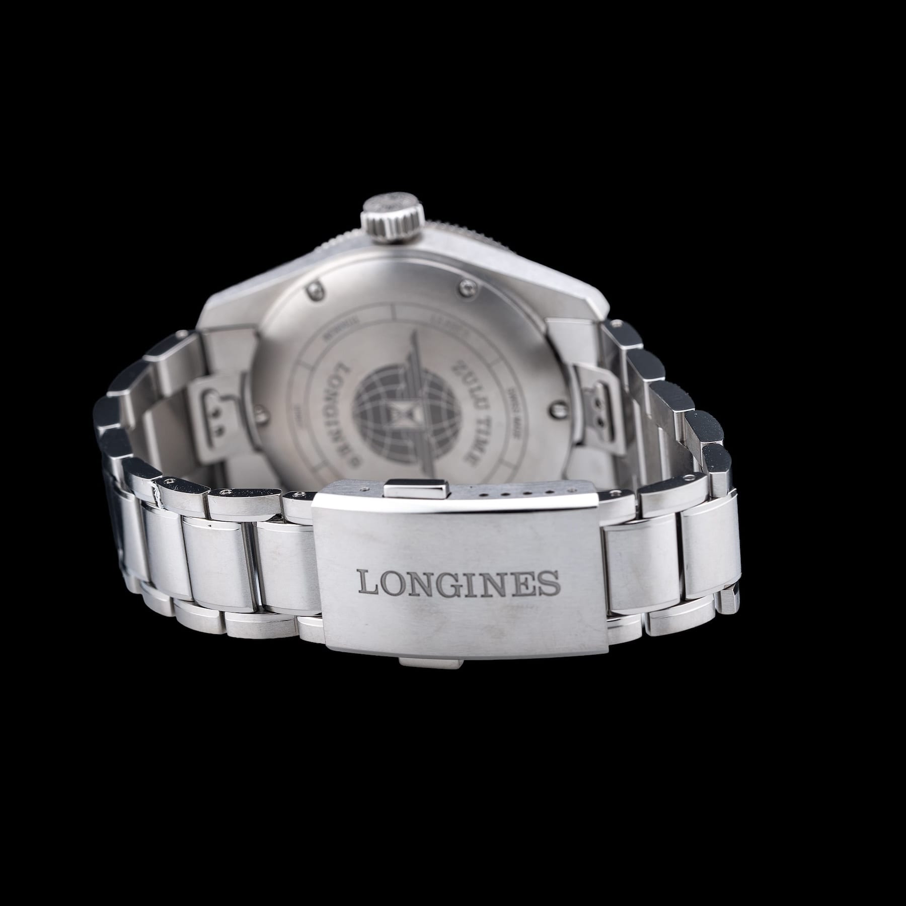 Longines L3.802.1.53.6 Spirit Anthracite Dial On Bracelet