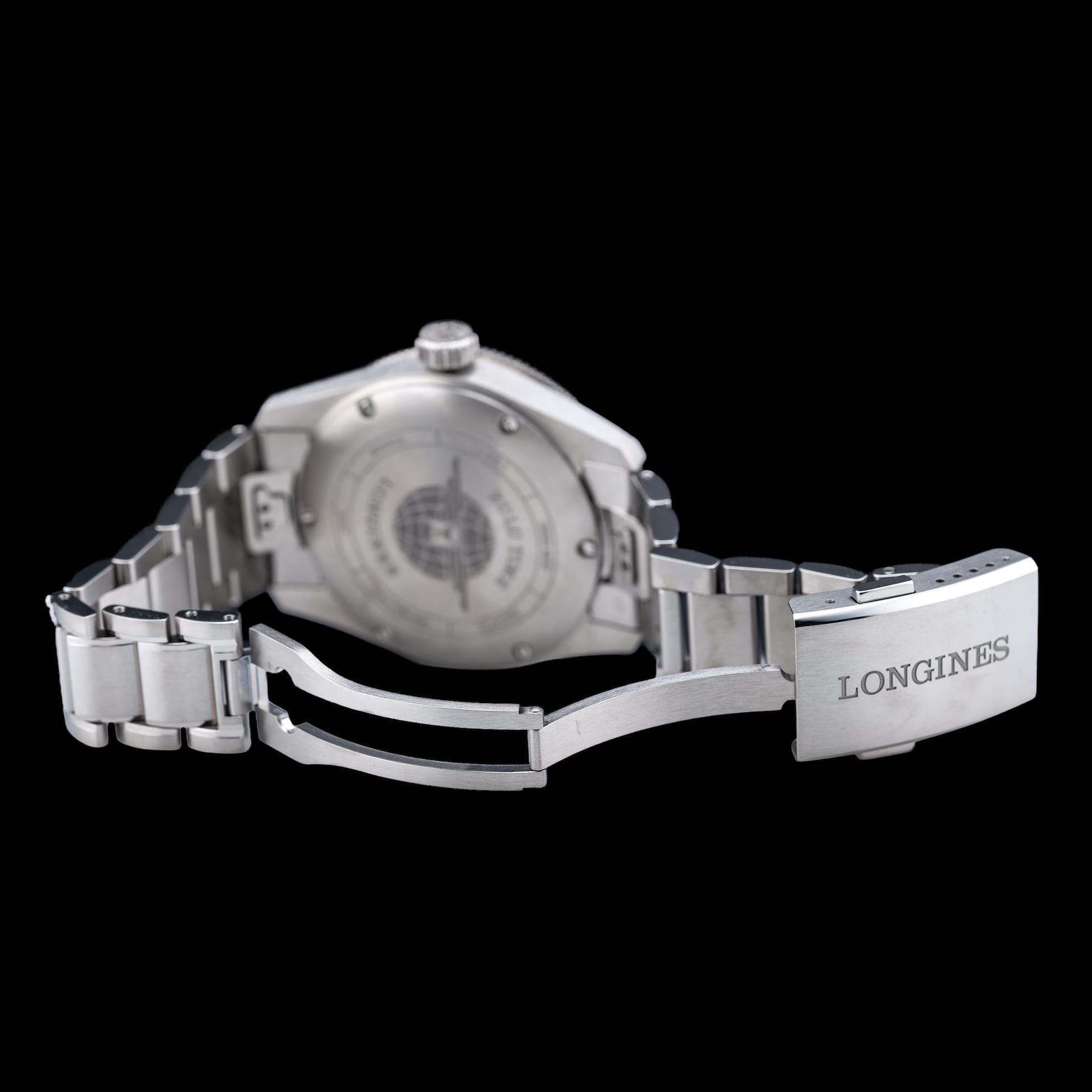 Longines L3.802.1.53.6 Spirit Anthracite Dial On Bracelet