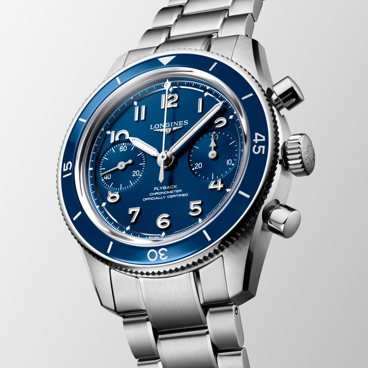 Longines Spirit Pilot Flyback L3.721.4.93.6