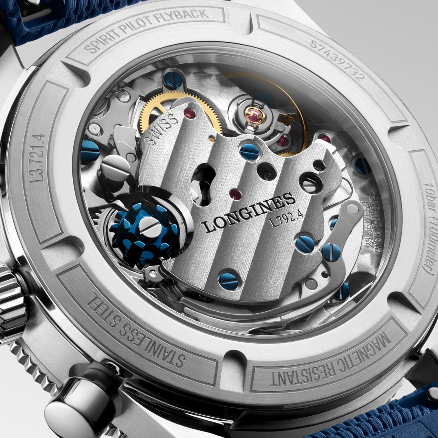 Longines Spirit Pilot Flyback L3.721.4.93.9