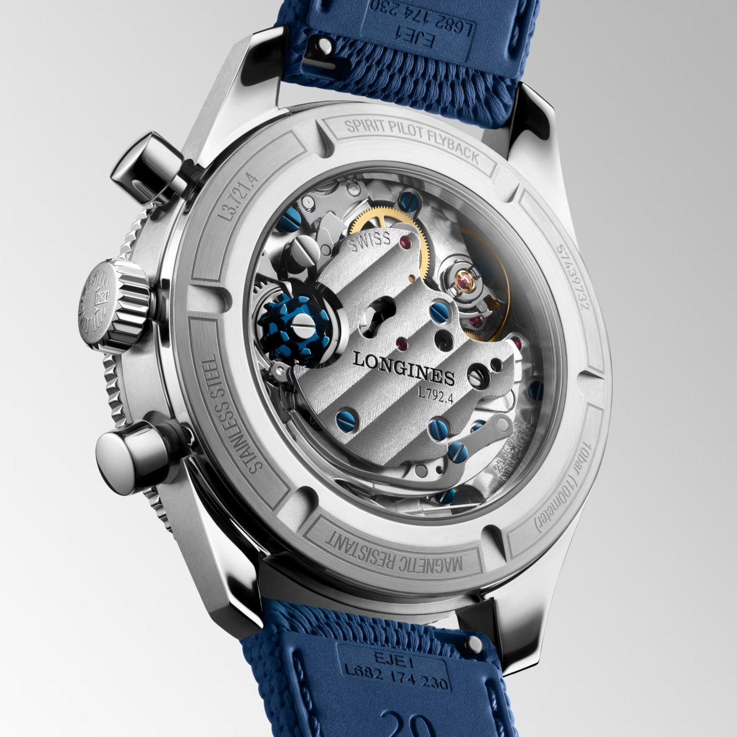 Longines Spirit Pilot Flyback L3.721.4.93.9