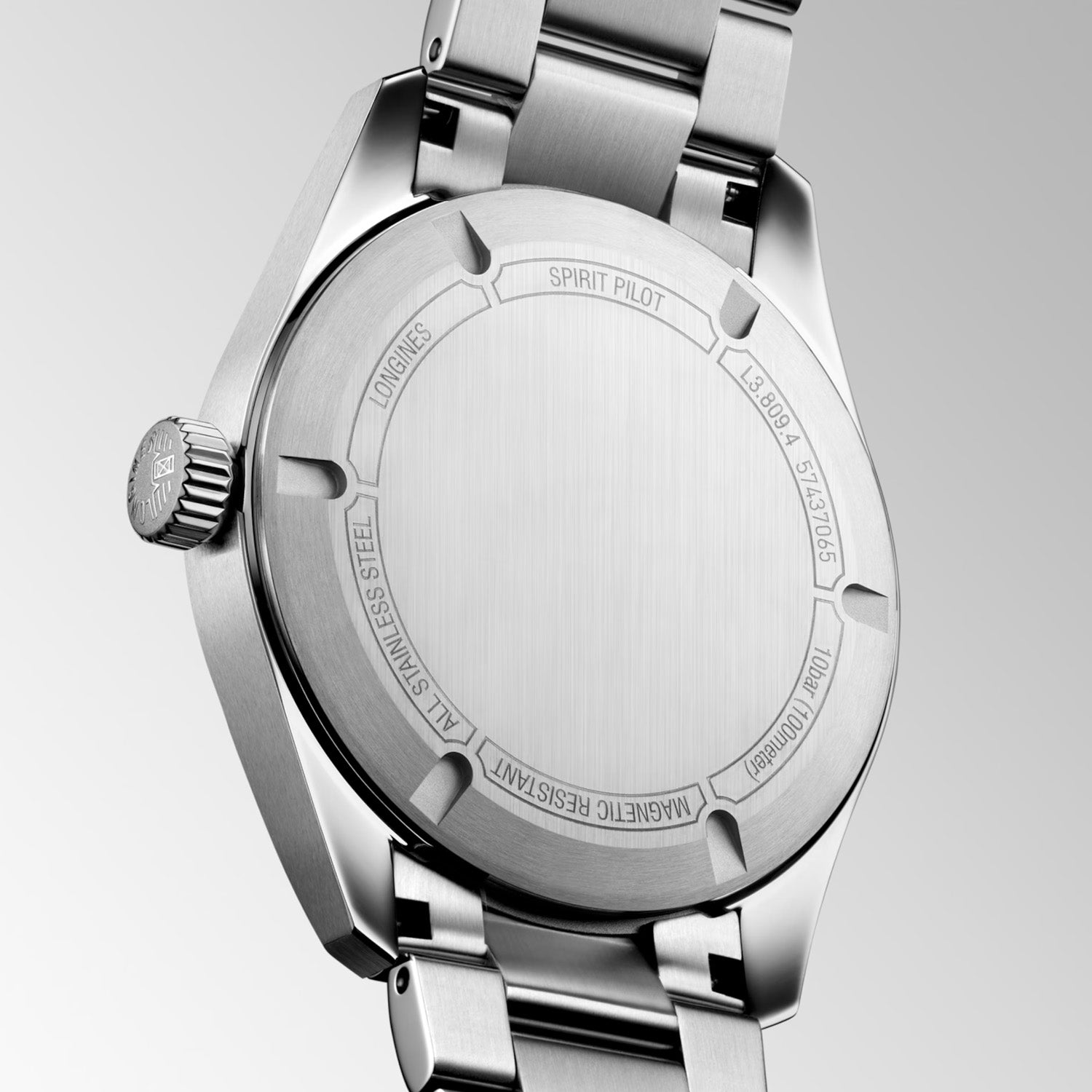 Longines Spirit Pilot L3.809.4.93.6