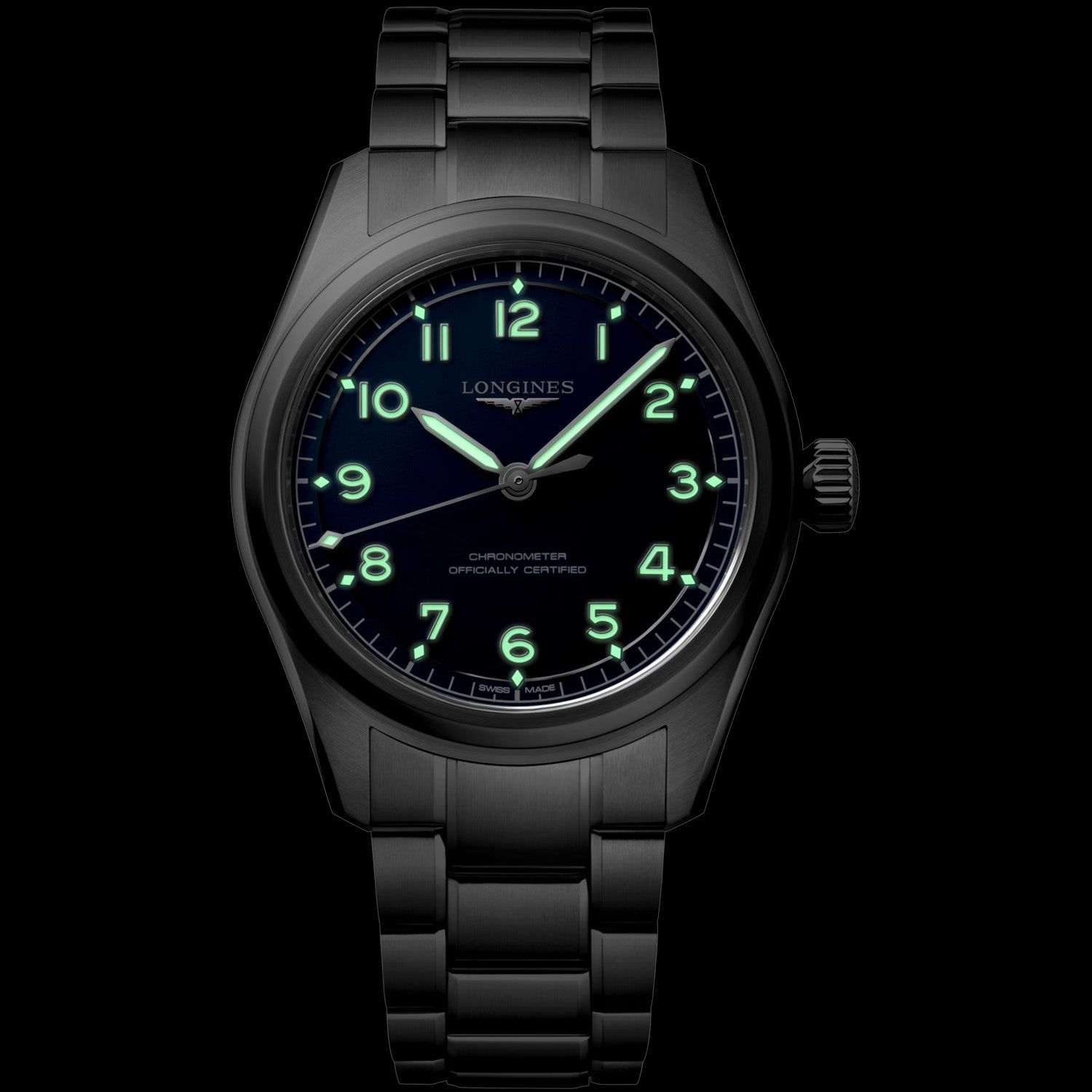 Longines Spirit Pilot L3.809.4.93.6