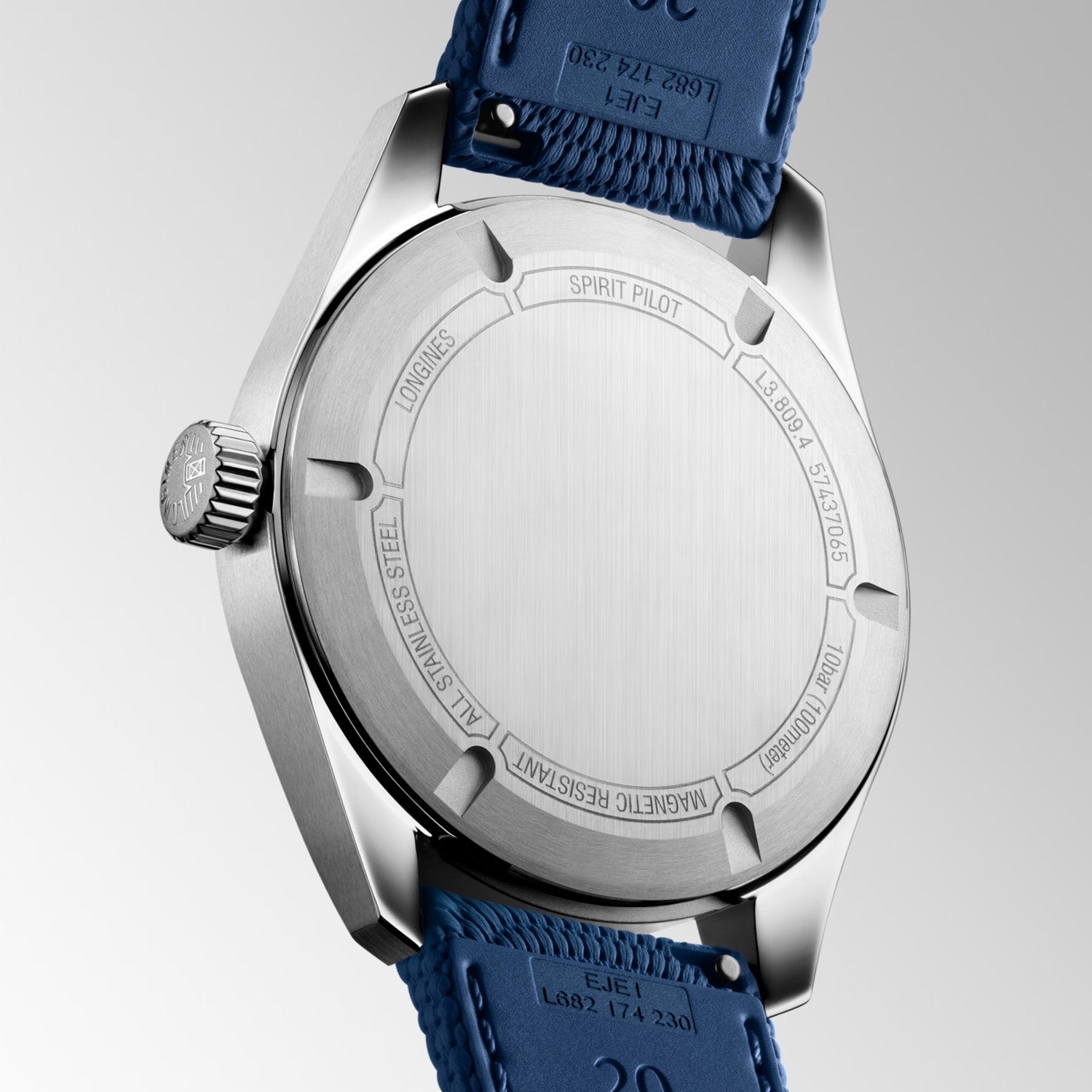 Longines Spirit Pilot L3.809.4.93.9