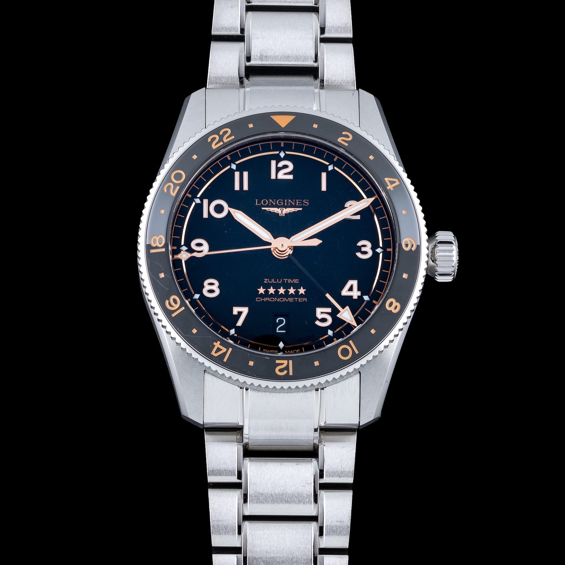 Longines L3.802.4.50.6 Spirt Zulu Time