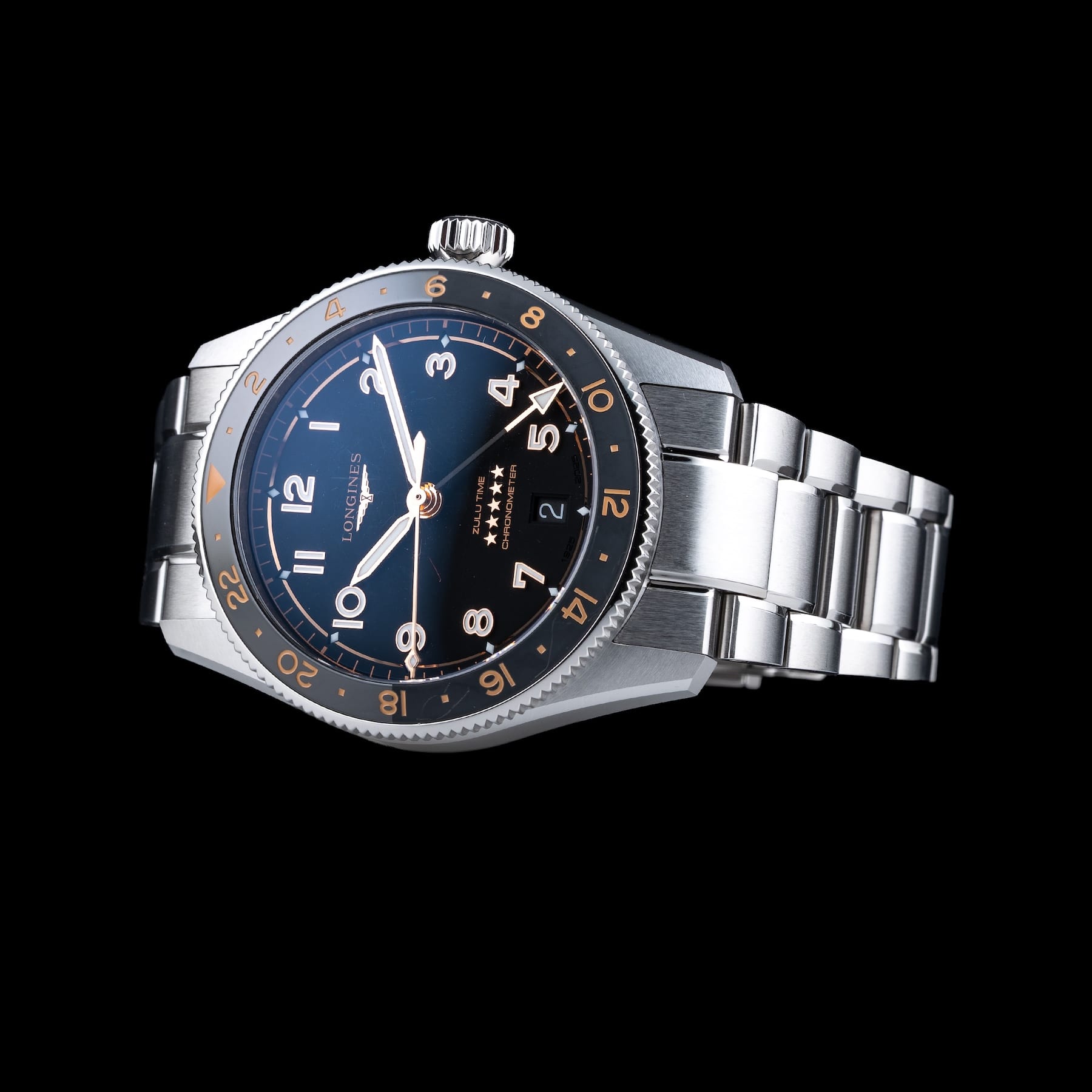 Longines L3.802.4.50.6 Spirt Zulu Time