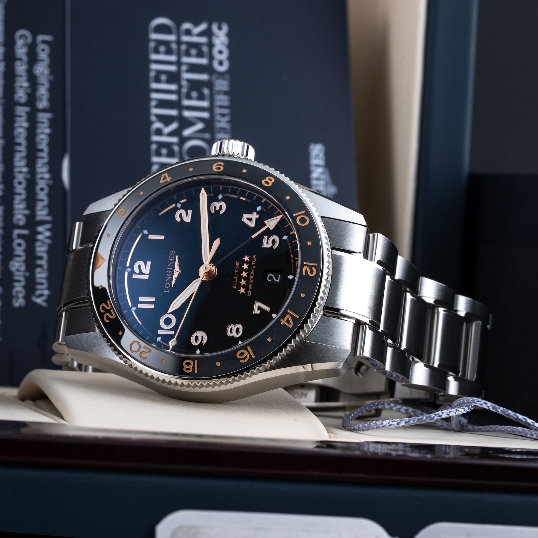 Longines L3.802.4.50.6 Spirt Zulu Time
