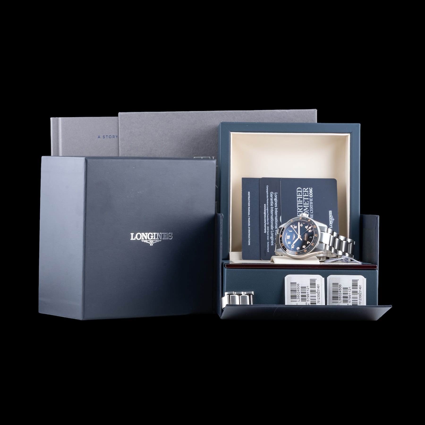 Longines L3.802.4.50.6 Spirt Zulu Time