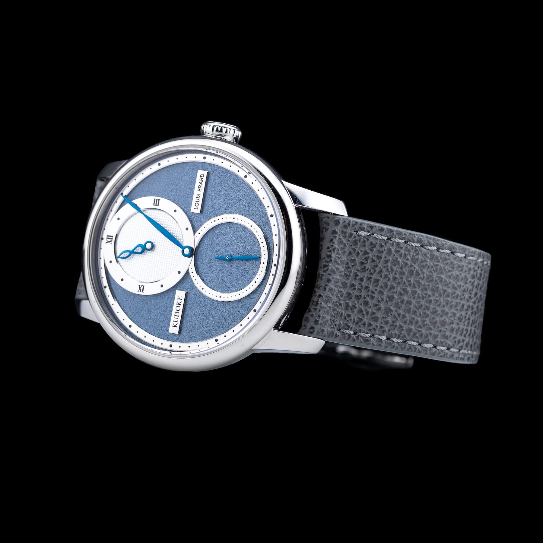 Louis Erard 85237AA45.BVA173 Kudoke Regulator Light Blue