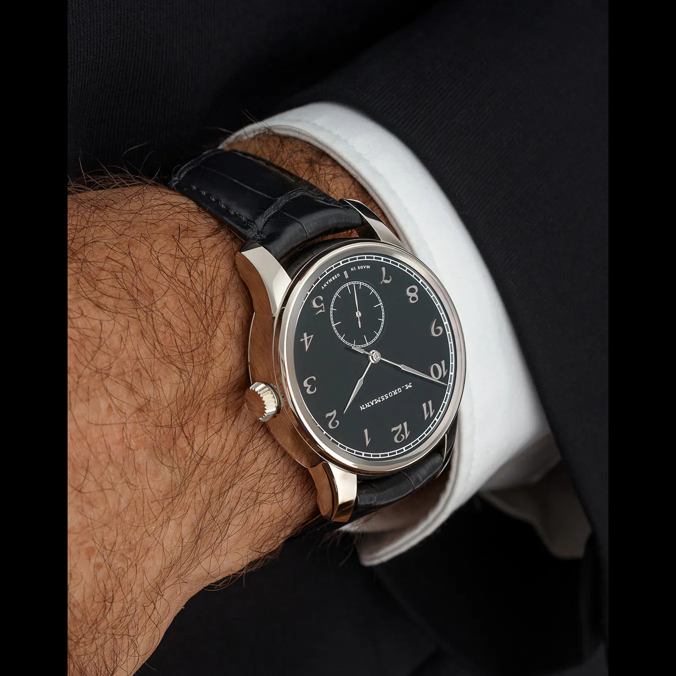 Moritz Grossmann Hamatic Enamel White Gold MG-004079