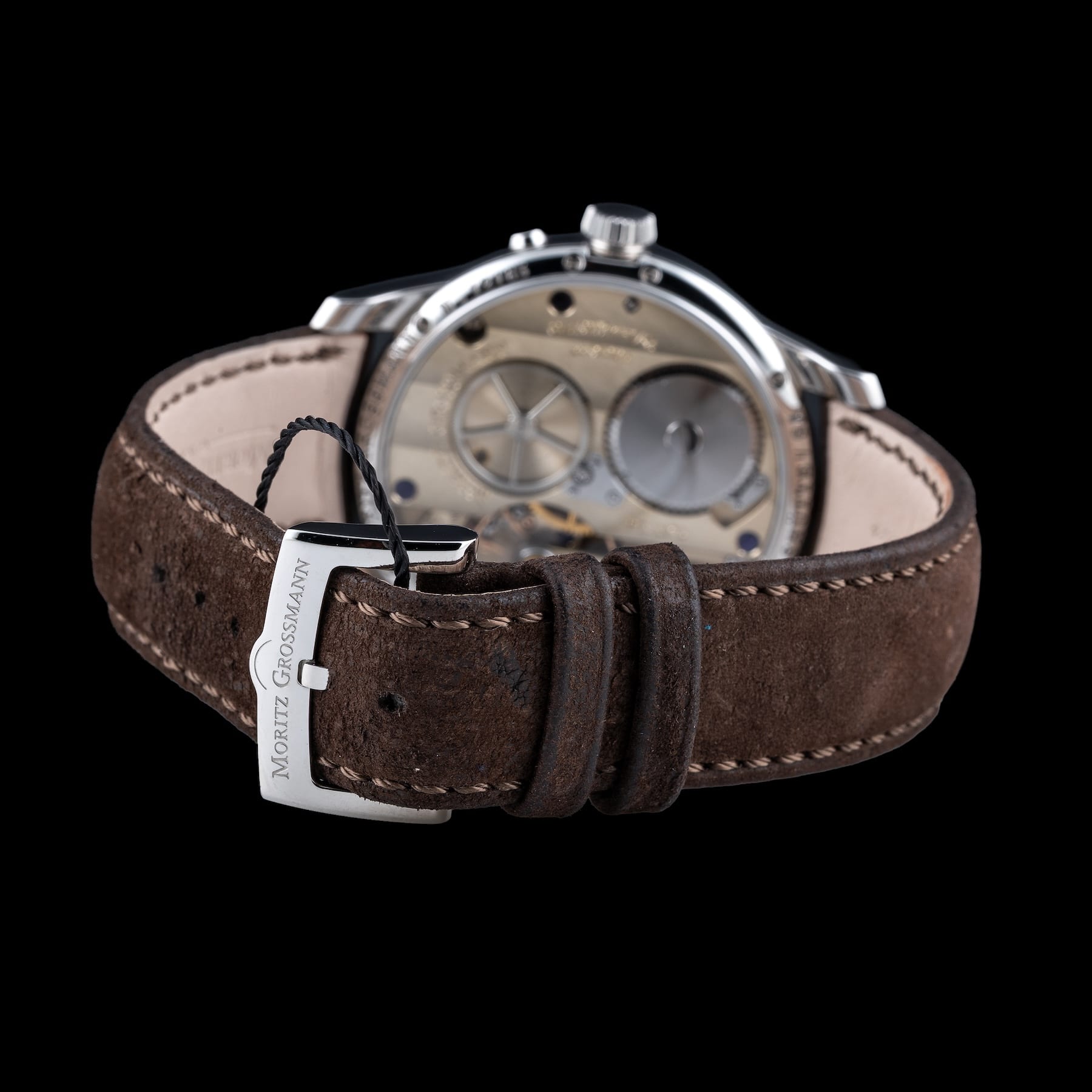 Moritz Grossmann Central Seconds Stainless Steel Blue MG-002909