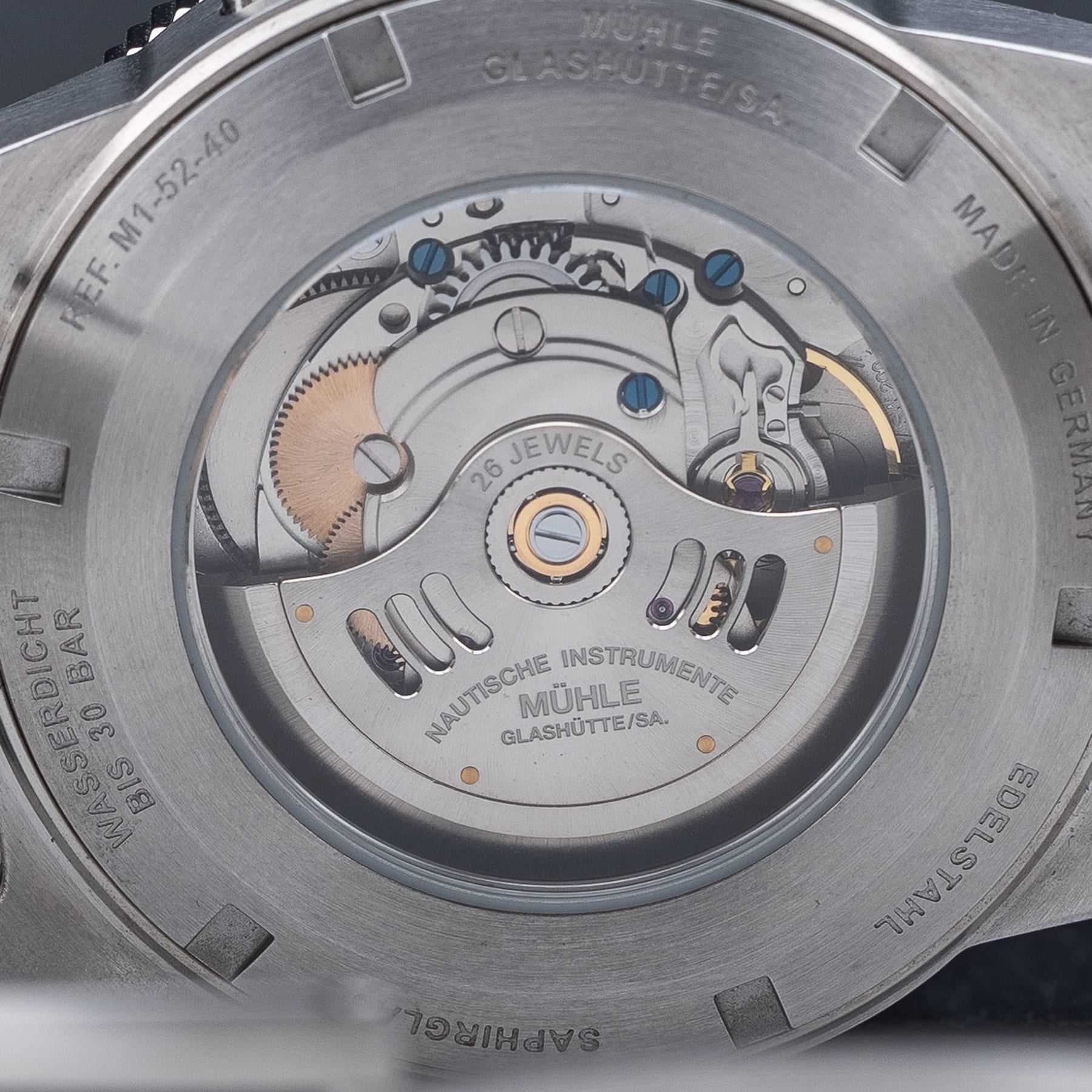 Mühle Glashütte Sportivo Big Date M1-52-43-MB