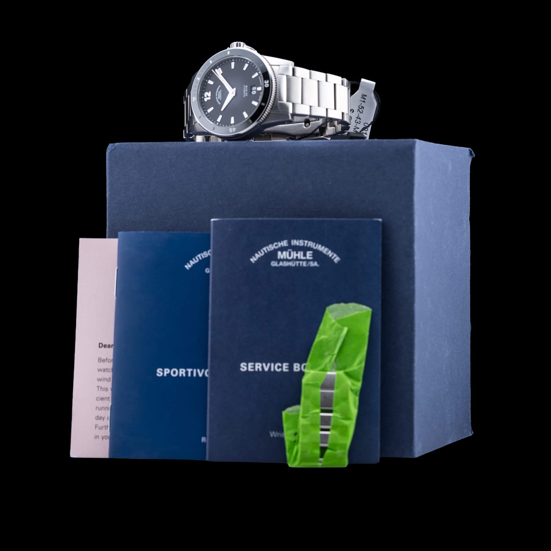 Mühle Glashütte Sportivo Big Date M1-52-43-MB