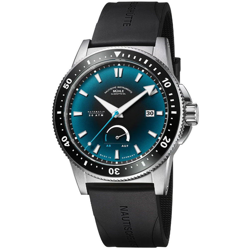 Mühle Glashütte Sportivo Power Dive on Rubber Strap M1-52-53-200-KB