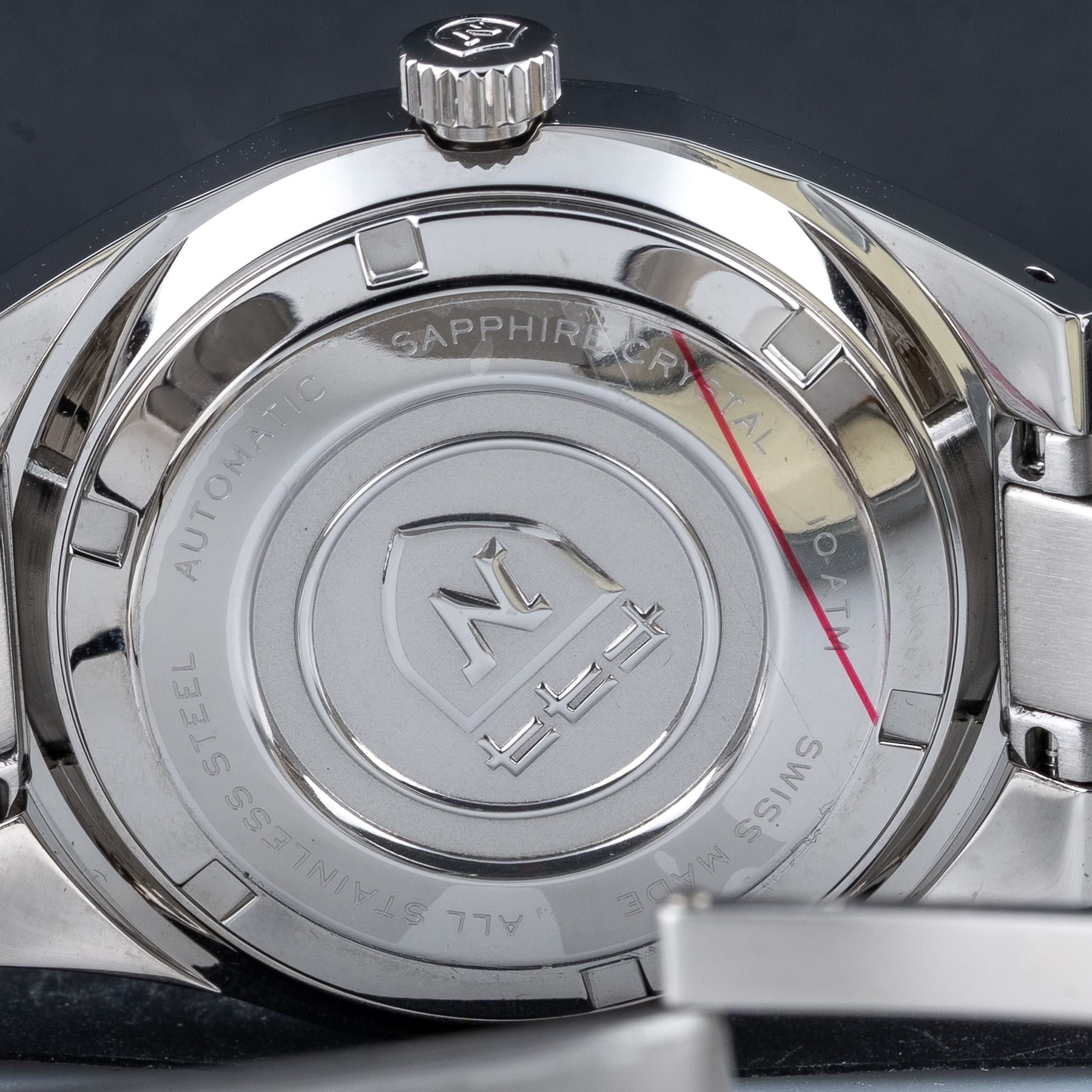 Nivada Grenchen 69012A77 F77 Grey MK2 38mm Date