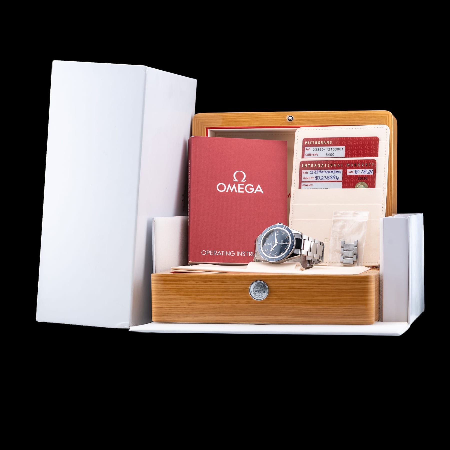 Omega 233.60.41.21.03.001 Seamaster 300 Master Co-Axial 41mm