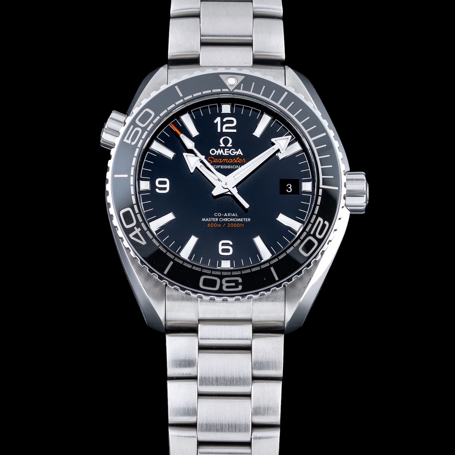 Omega Seamaster Planet Ocean Black Dial 215.30.44.21.01.001