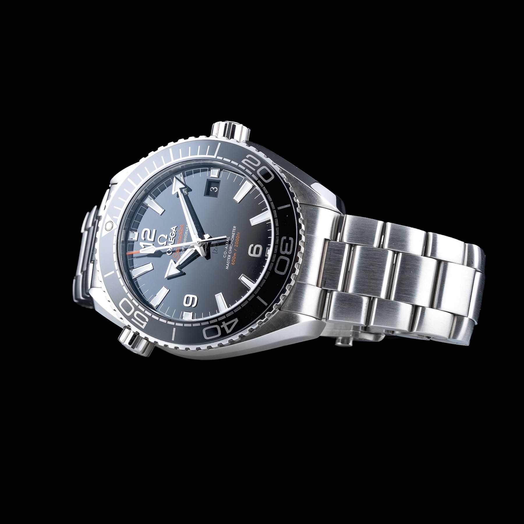 Omega Seamaster Planet Ocean Black Dial 215.30.44.21.01.001