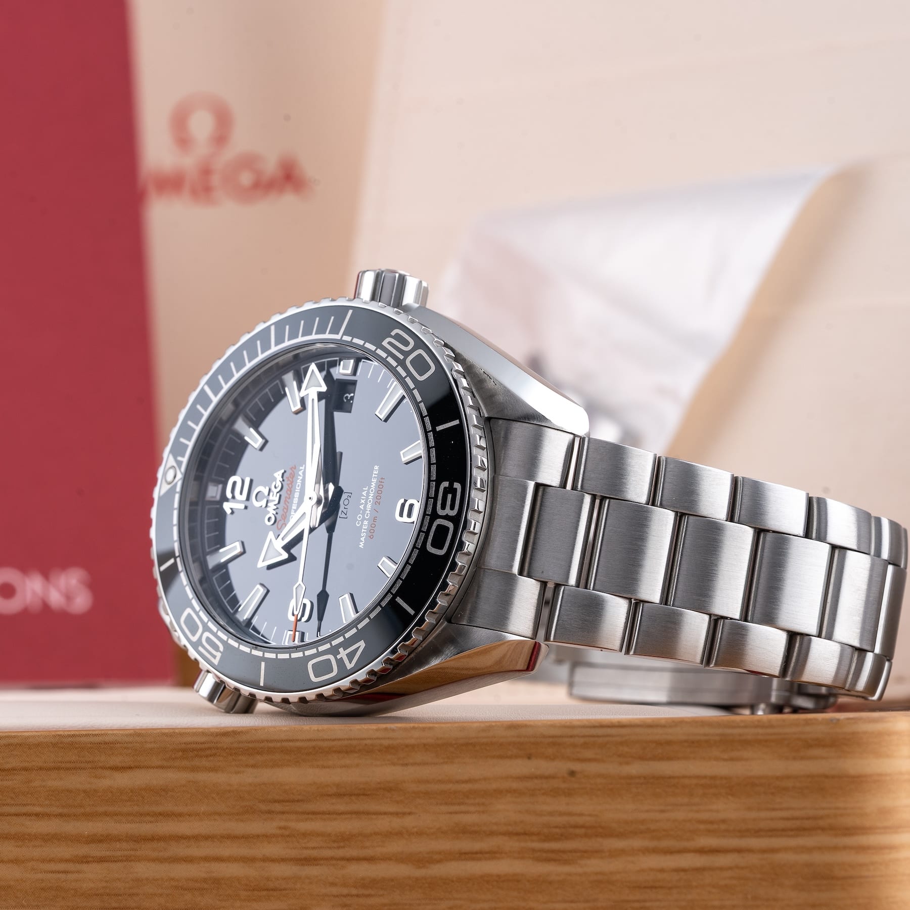 Omega Seamaster Planet Ocean Black Dial 215.30.44.21.01.001