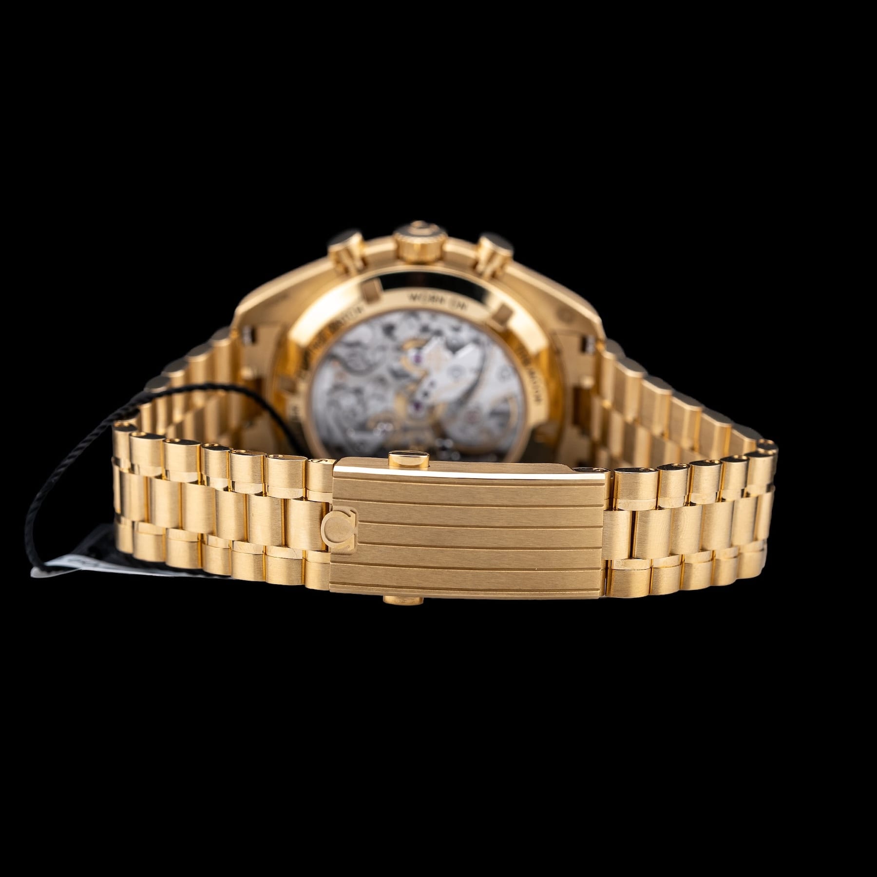 Omega 310.60.42.50.99.002 Speedmaster Moonwatch Professional Master Chronometer Moonshine Gold Dial on Bracelet