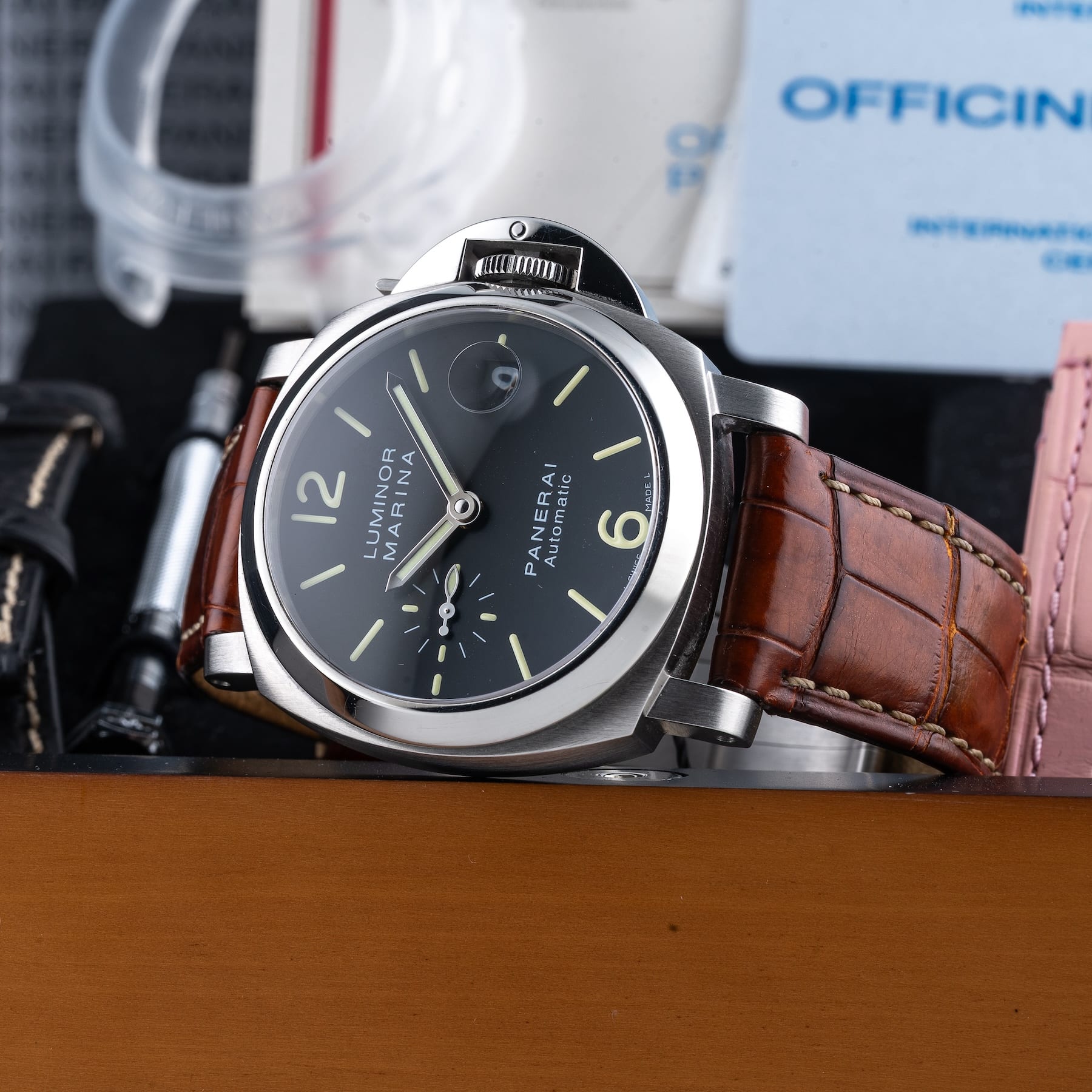 Panerai PAM00048 Luminor Marina Acciaio 40mm