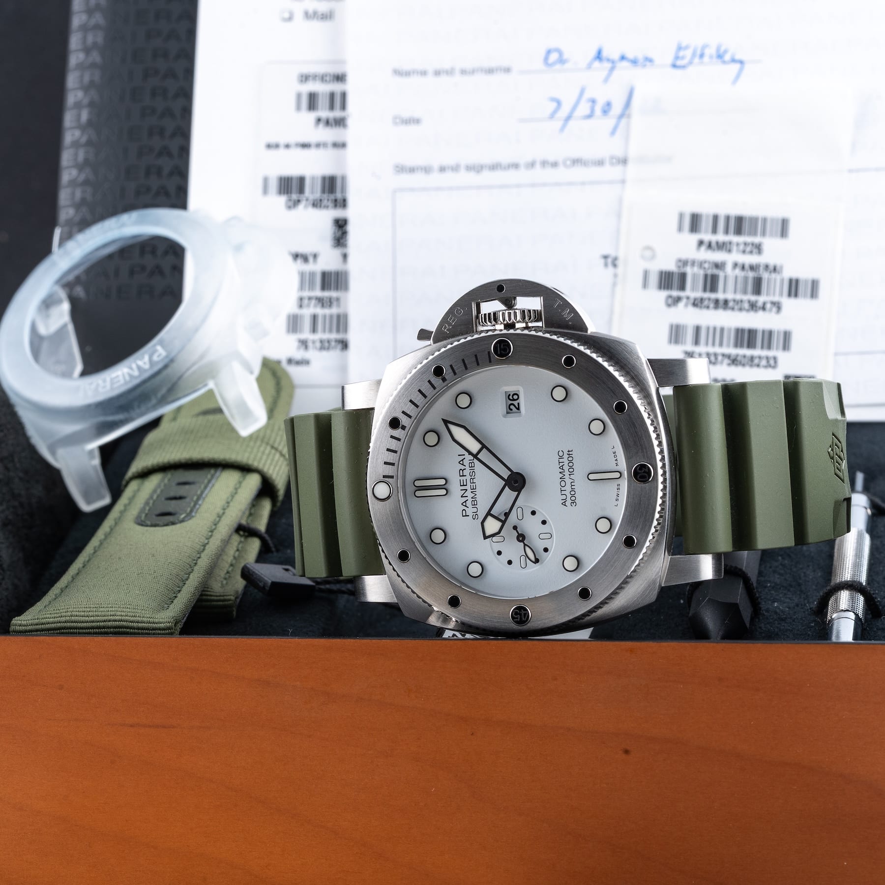 Panerai Submersible QuarantaQuattro Bianco PAM01226